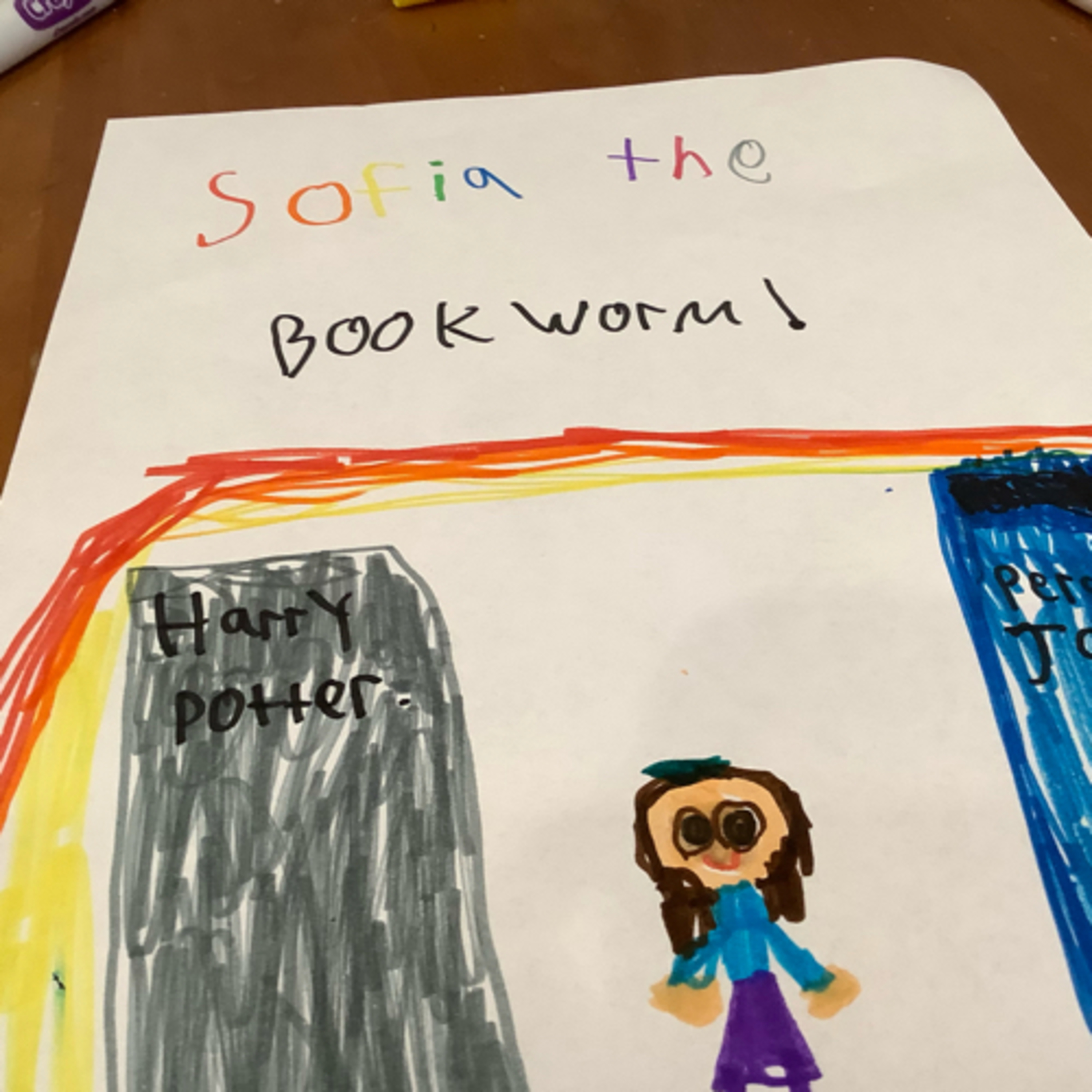 Cover art for Sofia the bookworm episode artwork