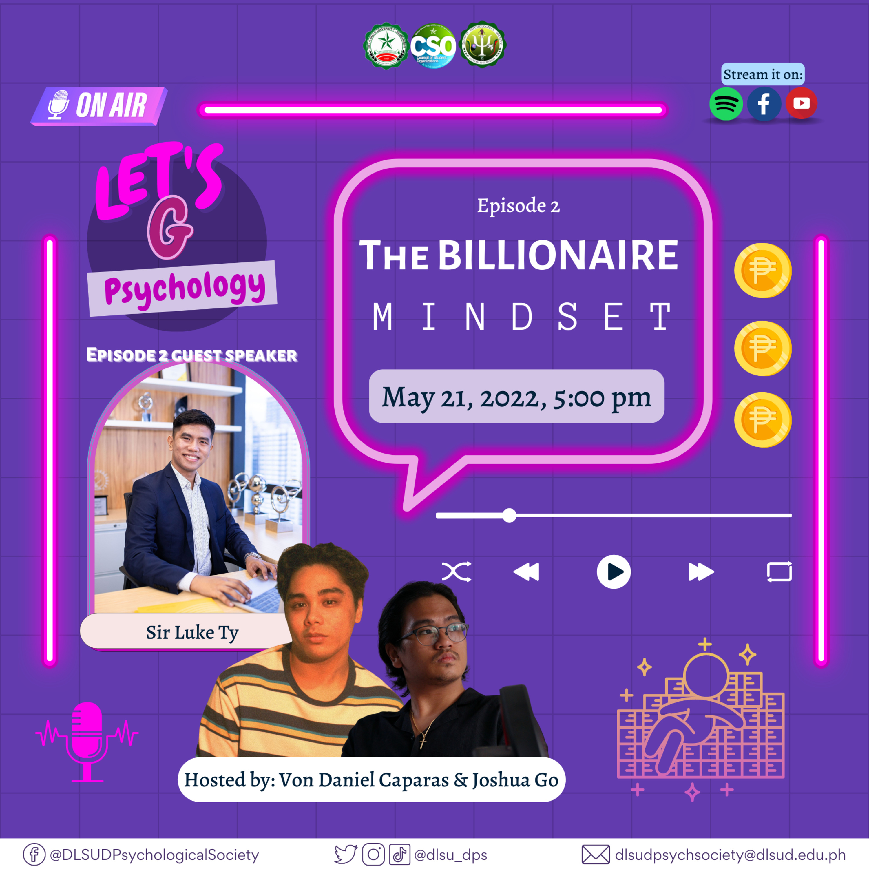 Let's G, Psychology!: The REAL Billionaire Mindset