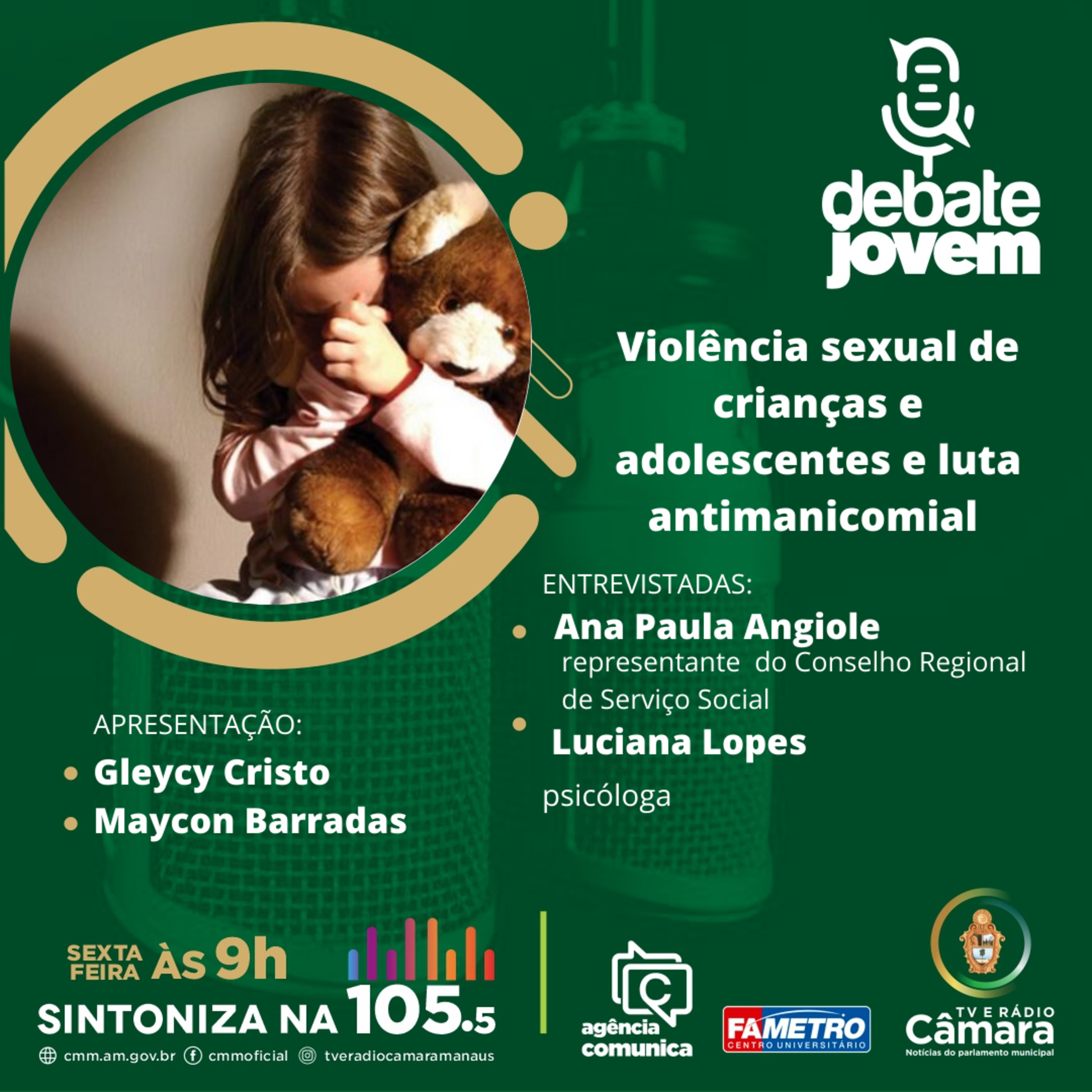 Rádio Câmara Manaus 105,5 MHz - A rádio cidadã de Manaus