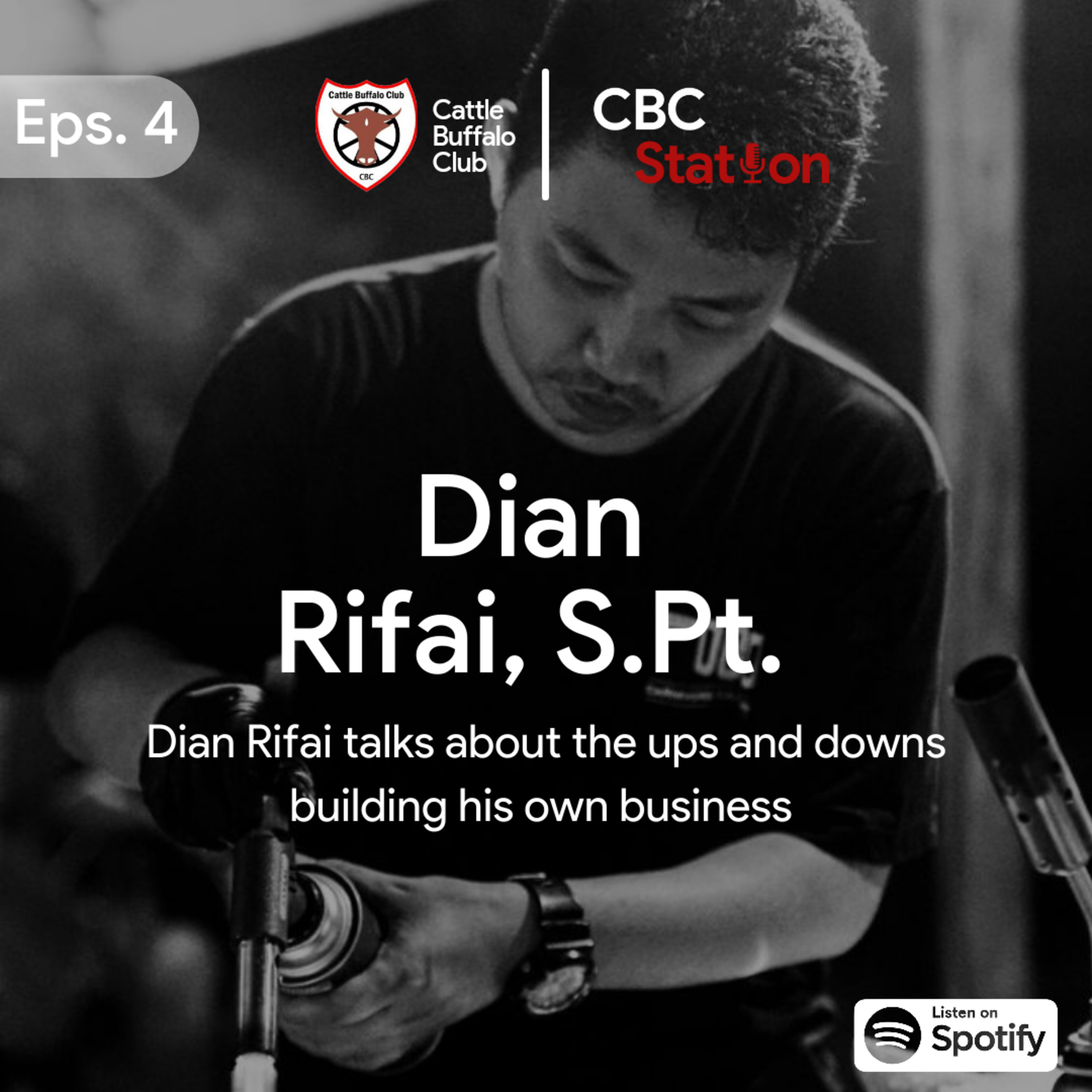 EPS 4 : Dian Rifai Talks About the ups and downs building his own business 