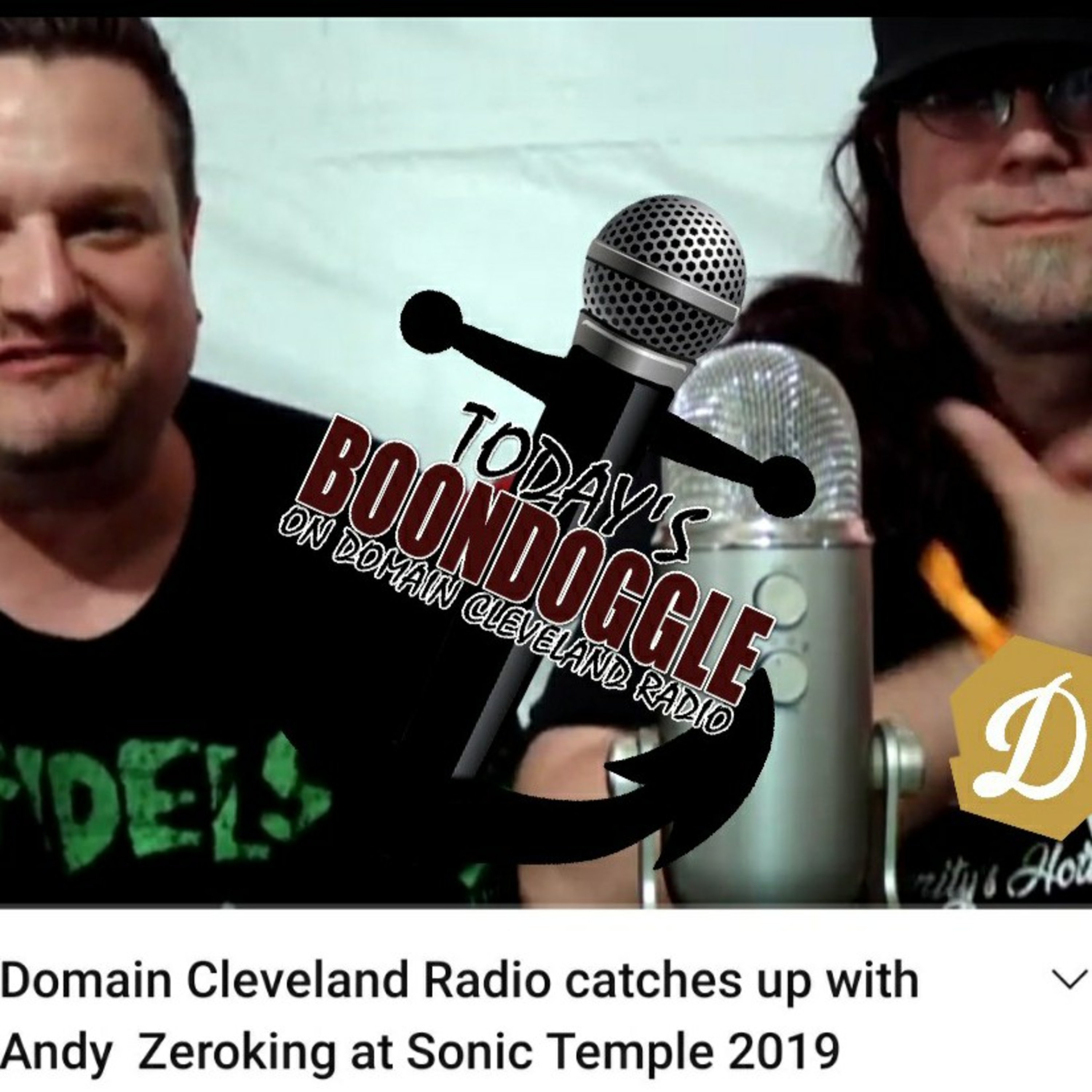 #15 Today's Boondoggle – Sonic Temple Interview with ZEROKING’s Andy Haught episode artwork