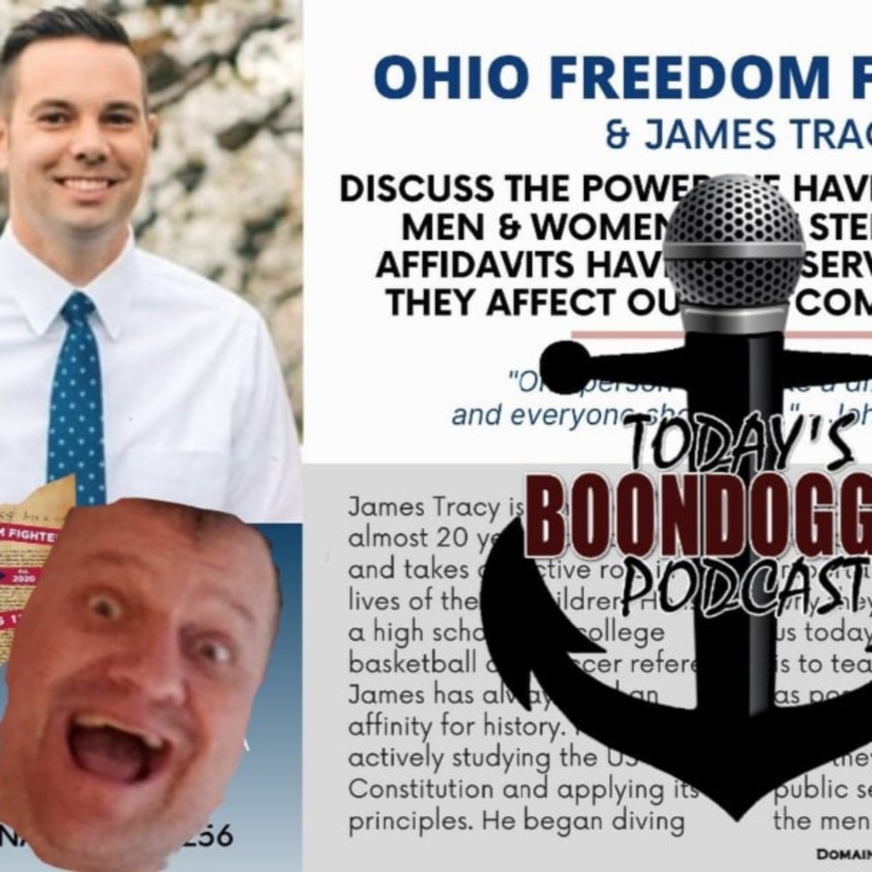 #148 Today's Boondoggle- talking about our God-given rights with James Tracy episode artwork