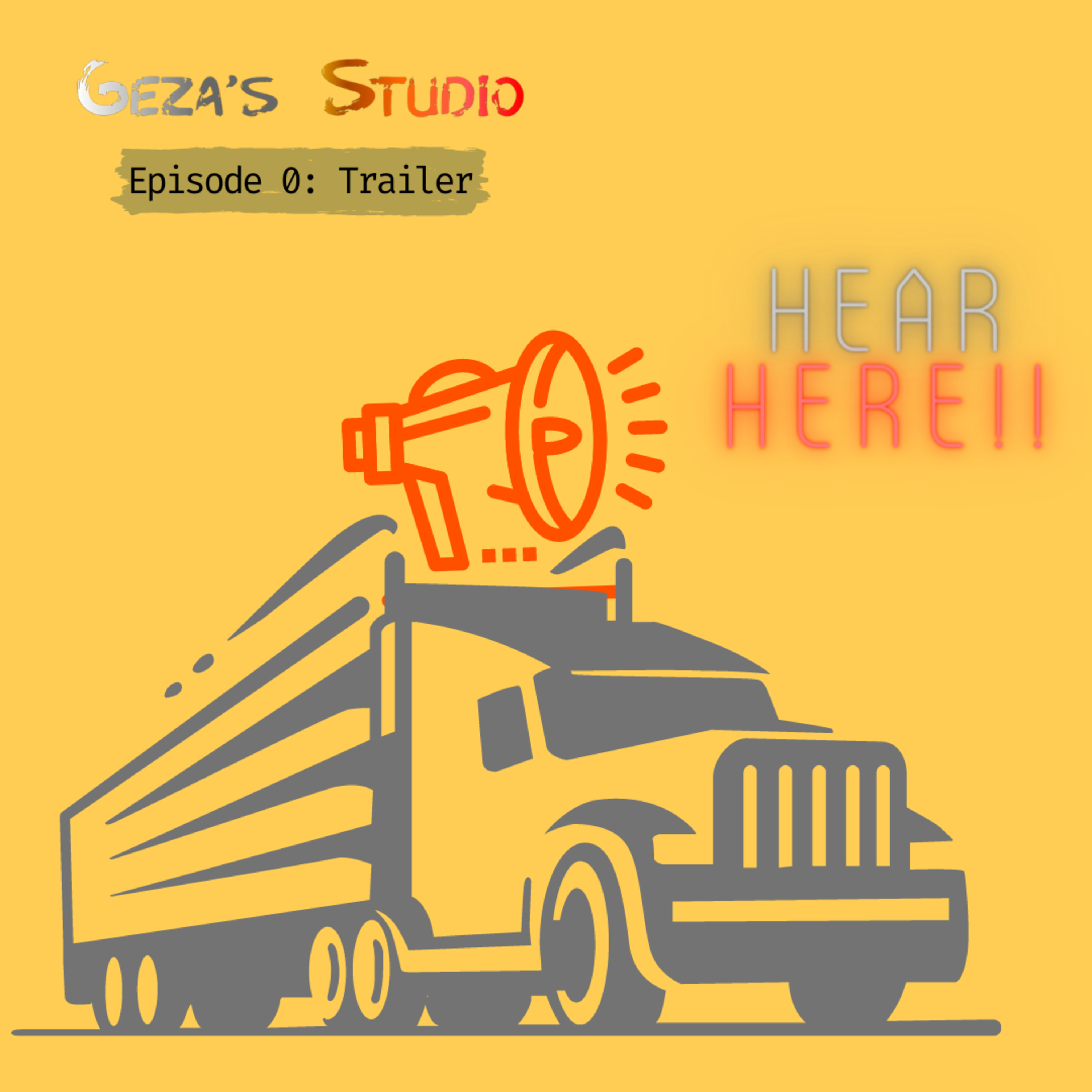Geza\'s Studio Podcast