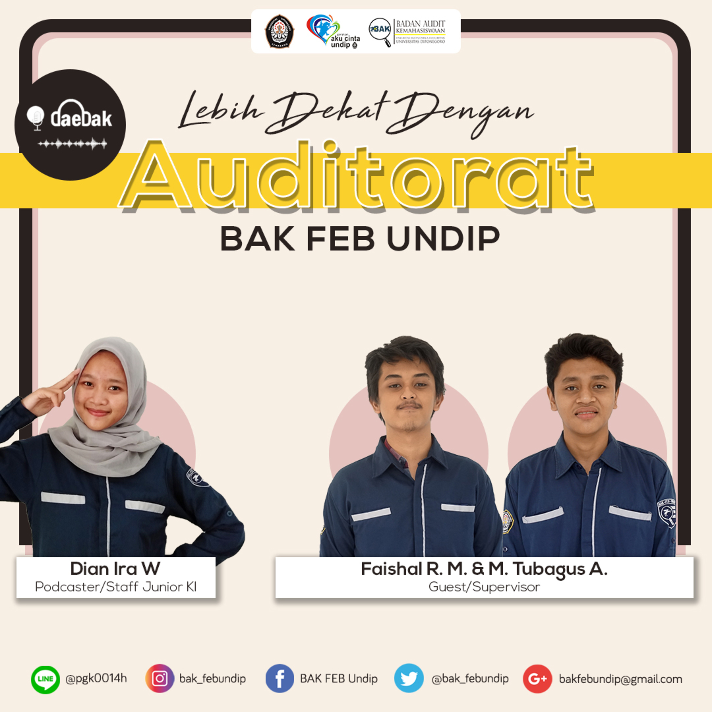 Daebak | BAK FEB Undip