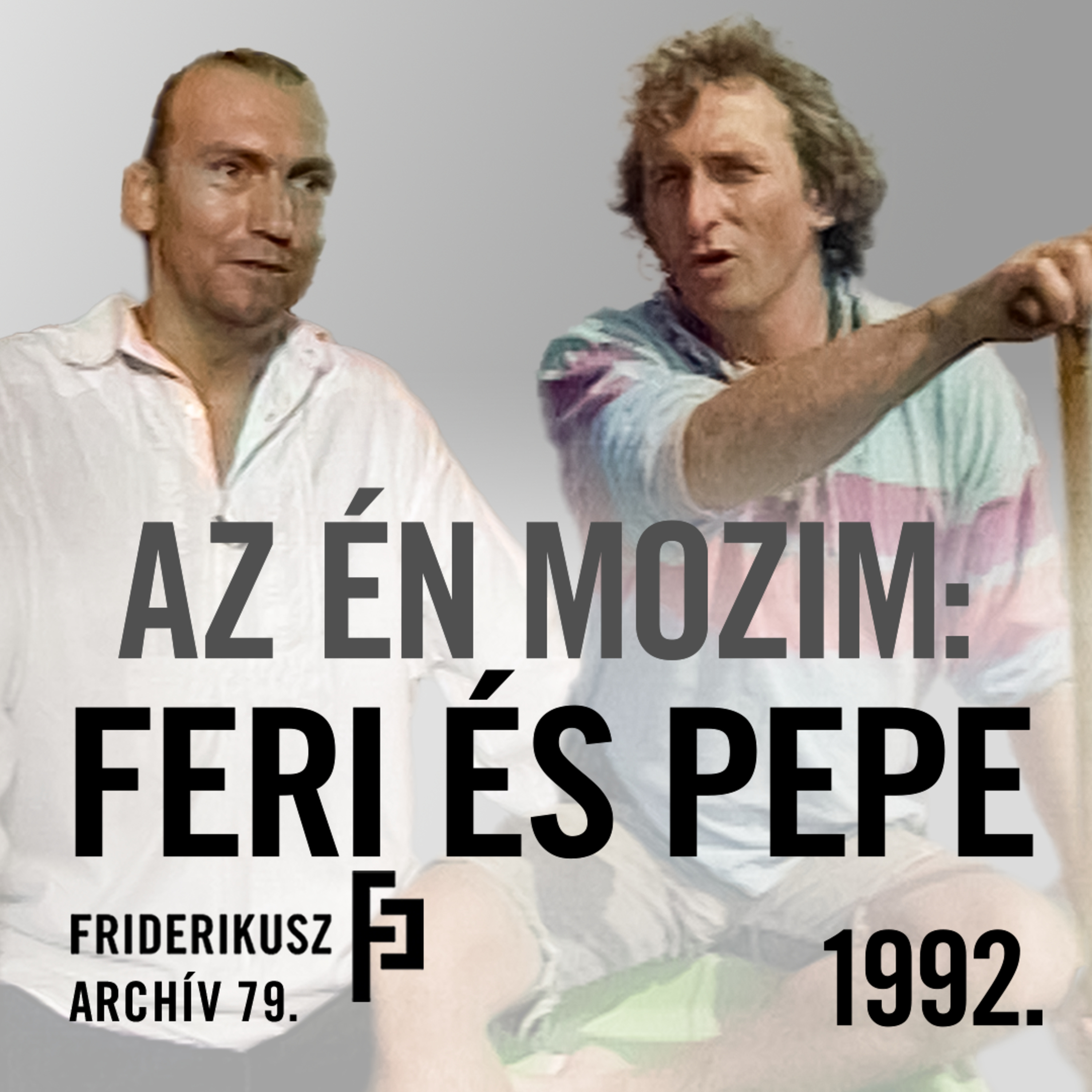 AZ ÉN MOZIM: A VÍZENJÁRÓ, PEREHÁZY PÁL ÉS A SZENDVICSEMBER, SCHIN FERENC, 1992. /// F.A. 79.