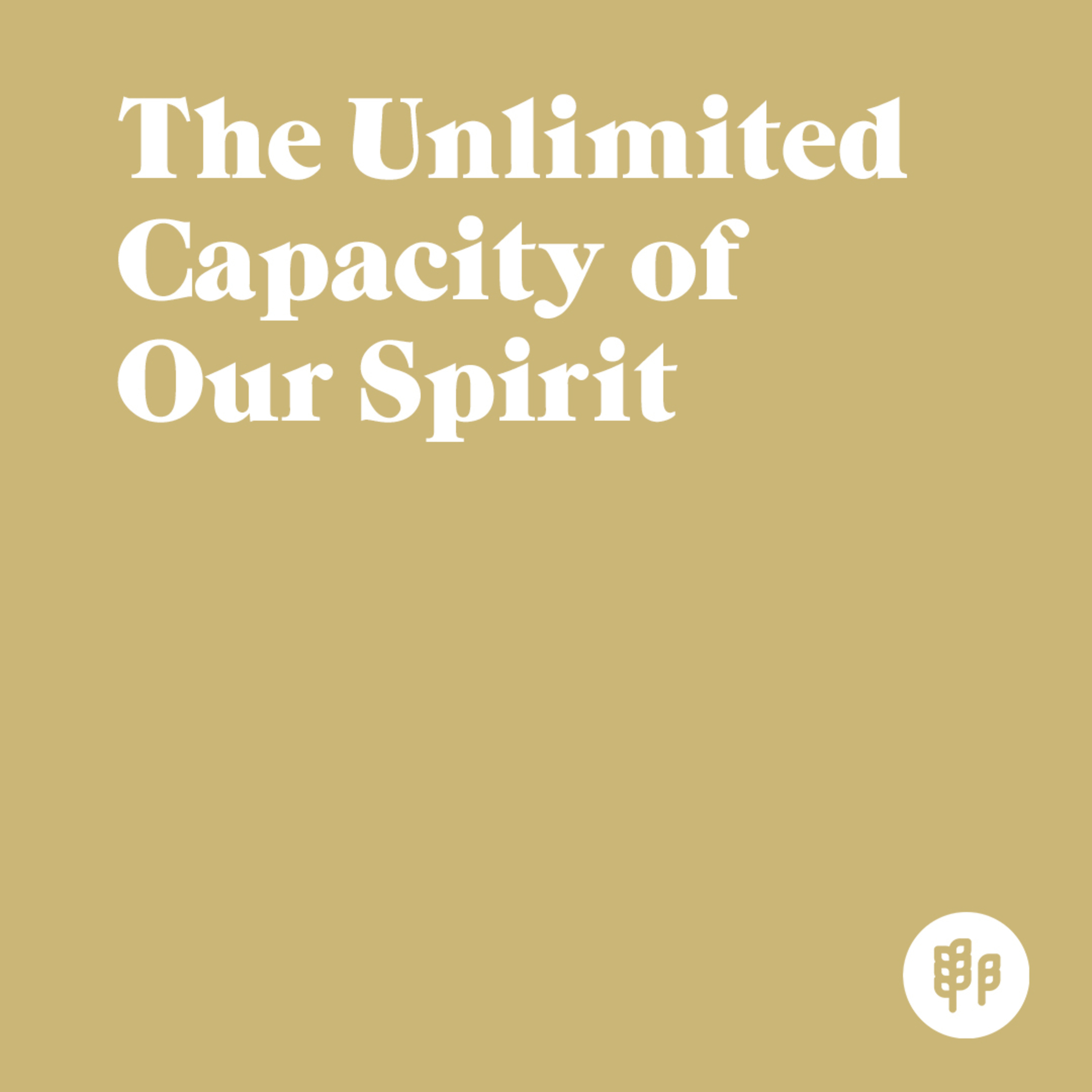 The Unlimited Capacity of Our Spirit (M.R.) The Unlimited Capacity of Our Spirit (M.R.)
