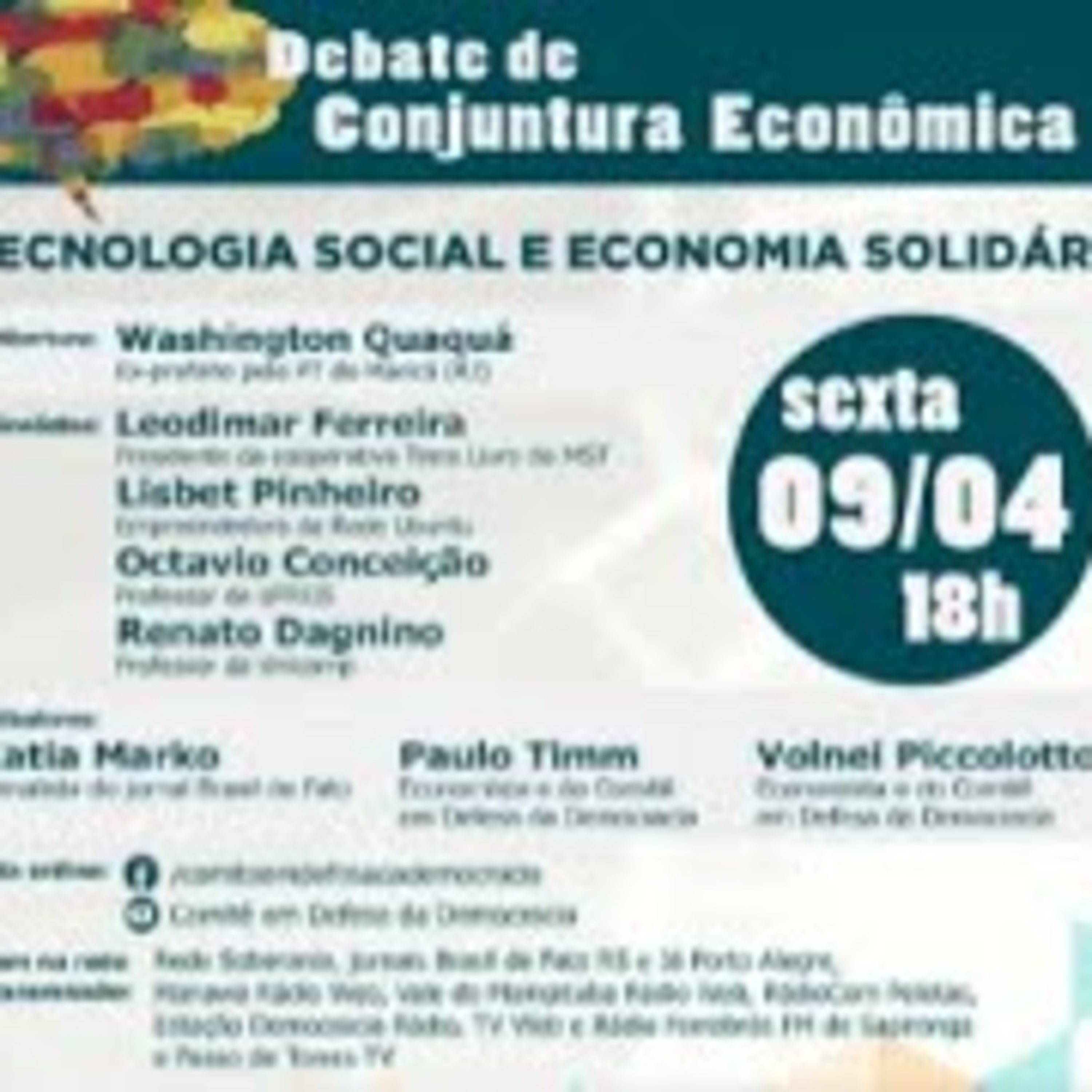Debate de Conjuntura Econômica -09-04-2021 episode artwork
