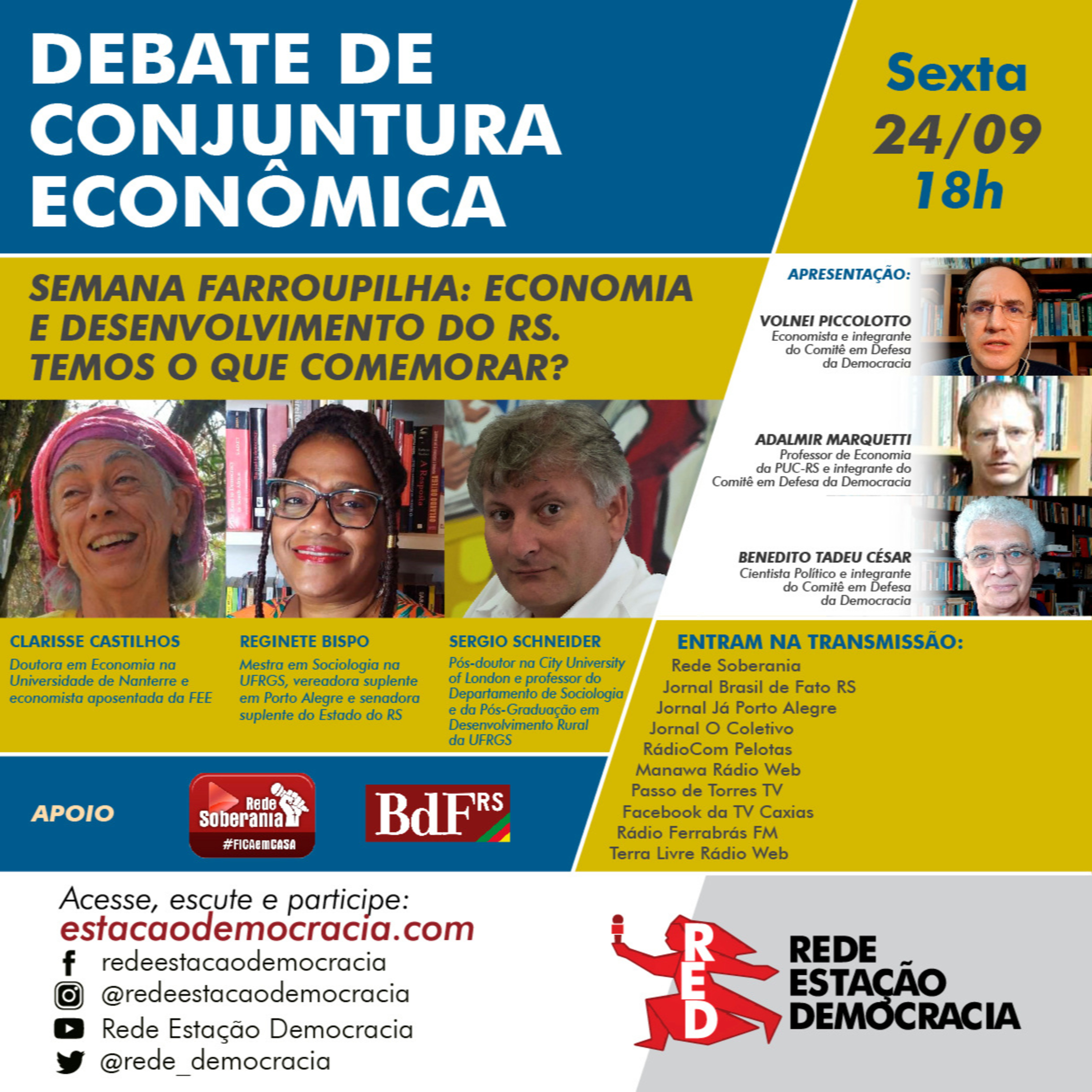Debate de Conjuntura Econômica - 24-09-2021 episode artwork