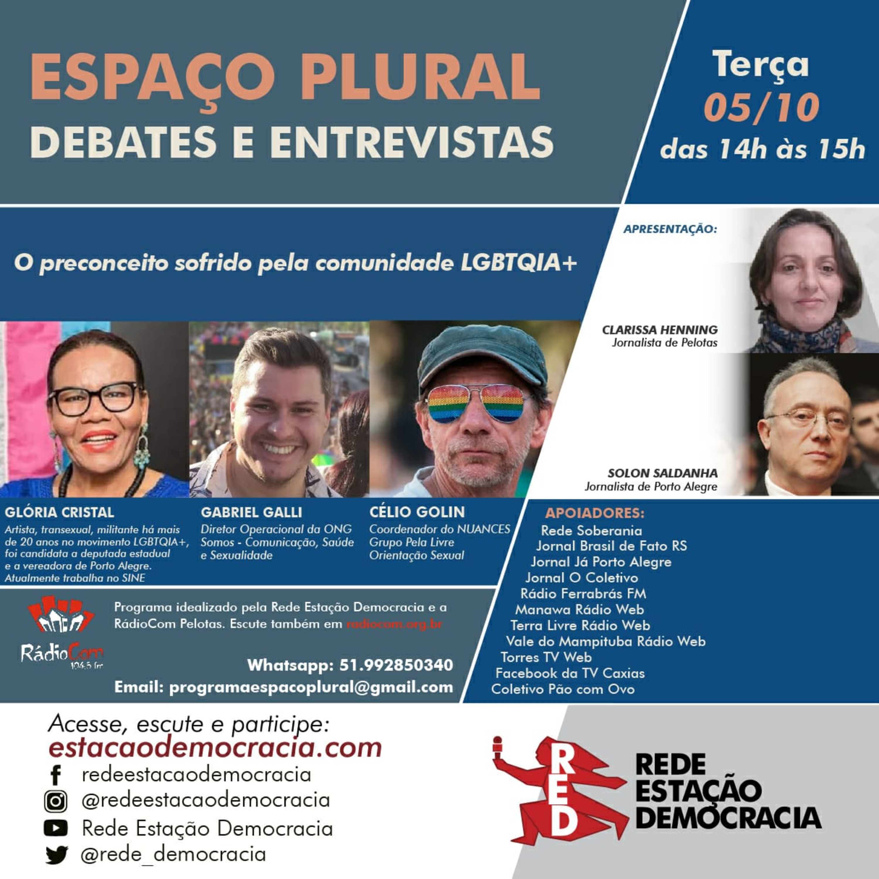 Espaço Plural, Debates e Entrevistas - 05/10/2021 episode artwork