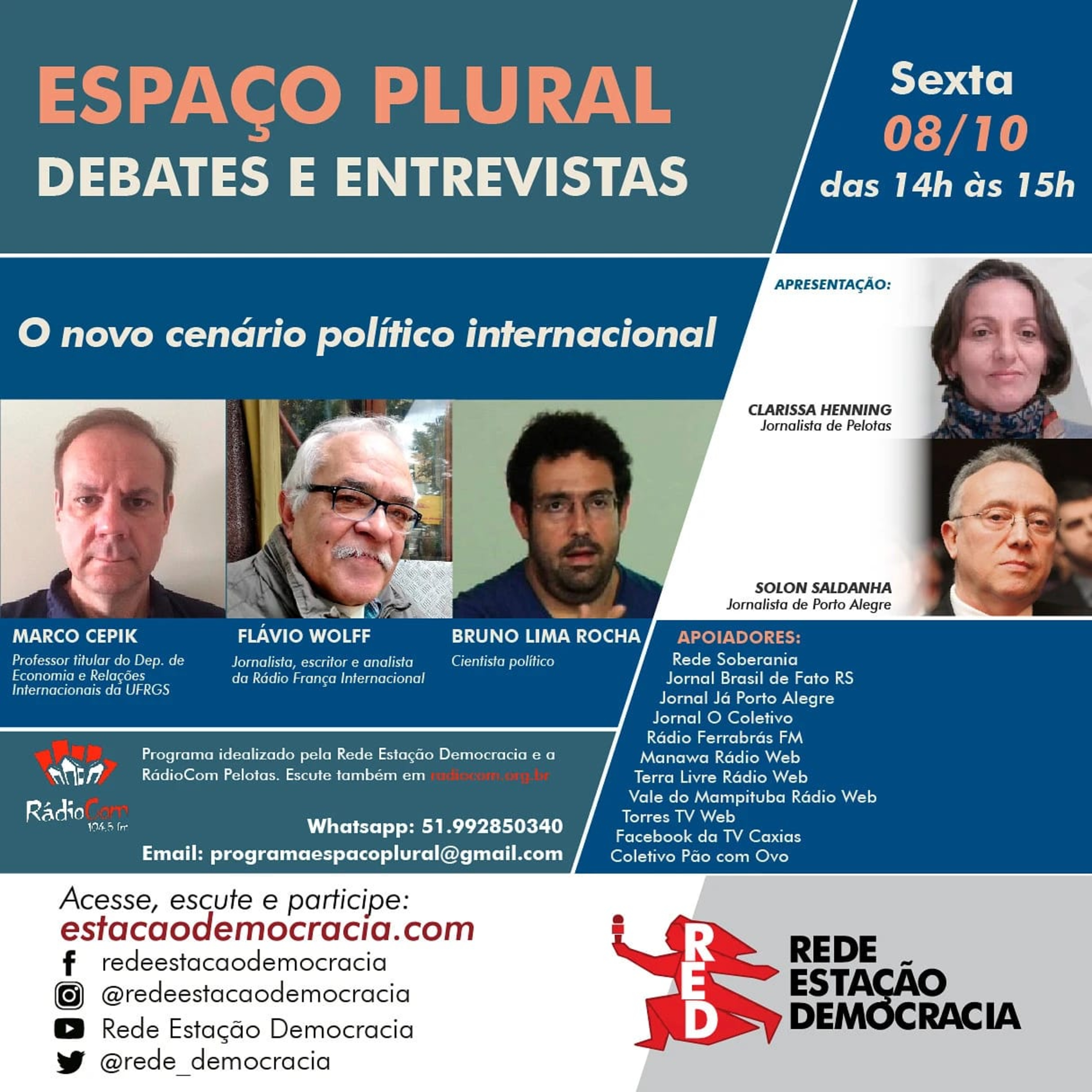 Espaço Plural, Debates e Entrevistas - 08-102021 episode artwork