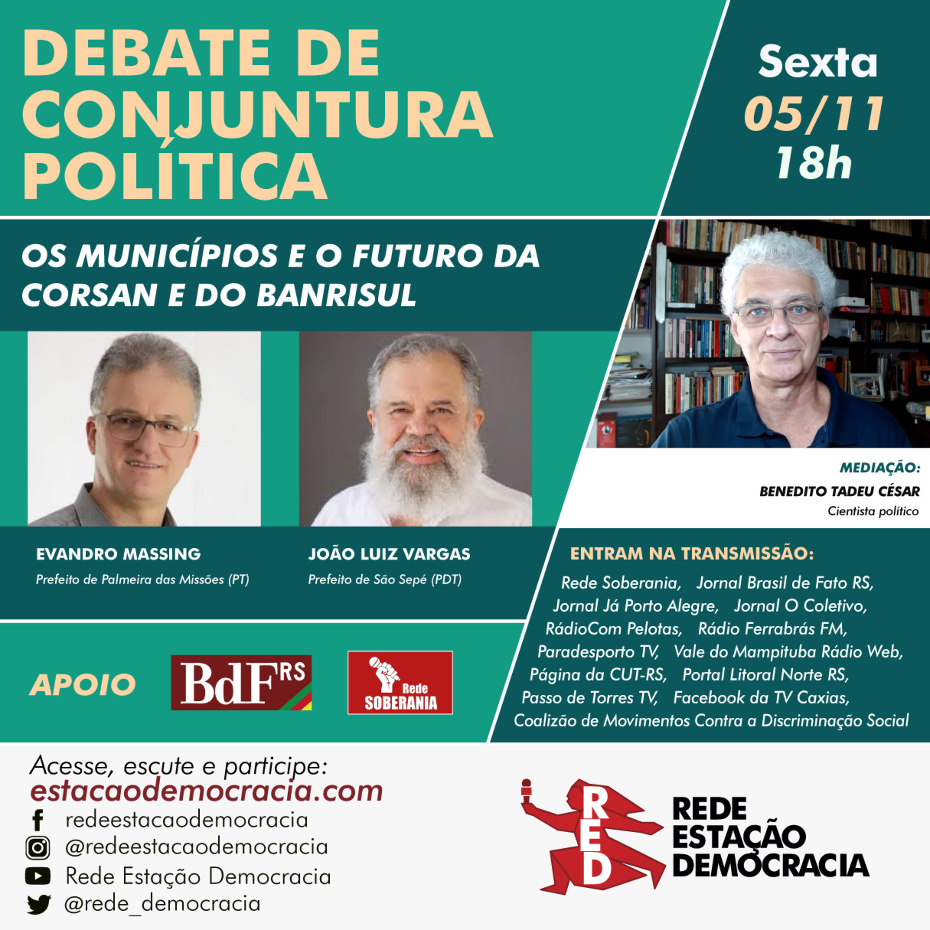 Debate de Conjuntura Política - 05/11/2021 episode artwork