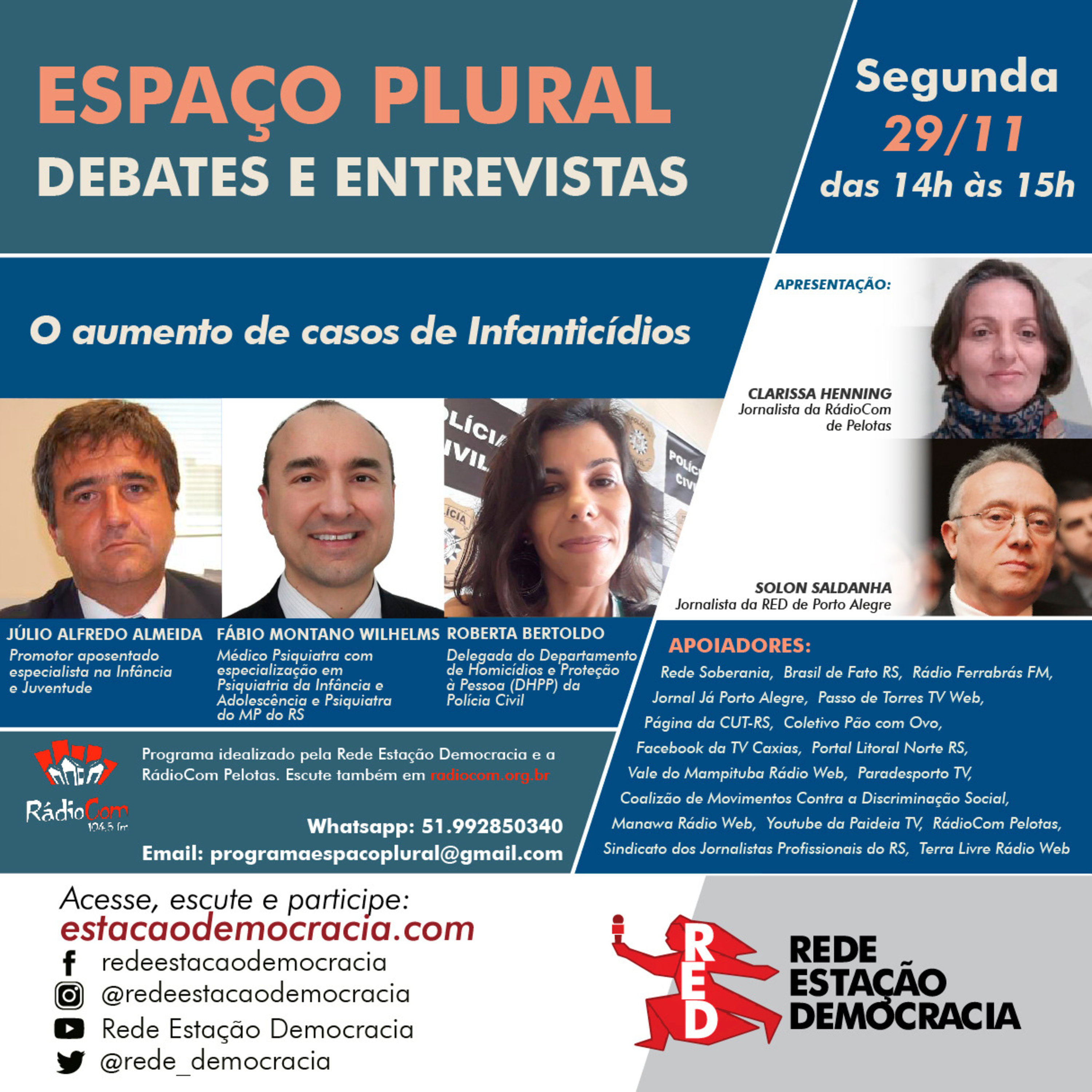 Espaço Plural Debate e Entrevistas -29-11-2021  episode artwork