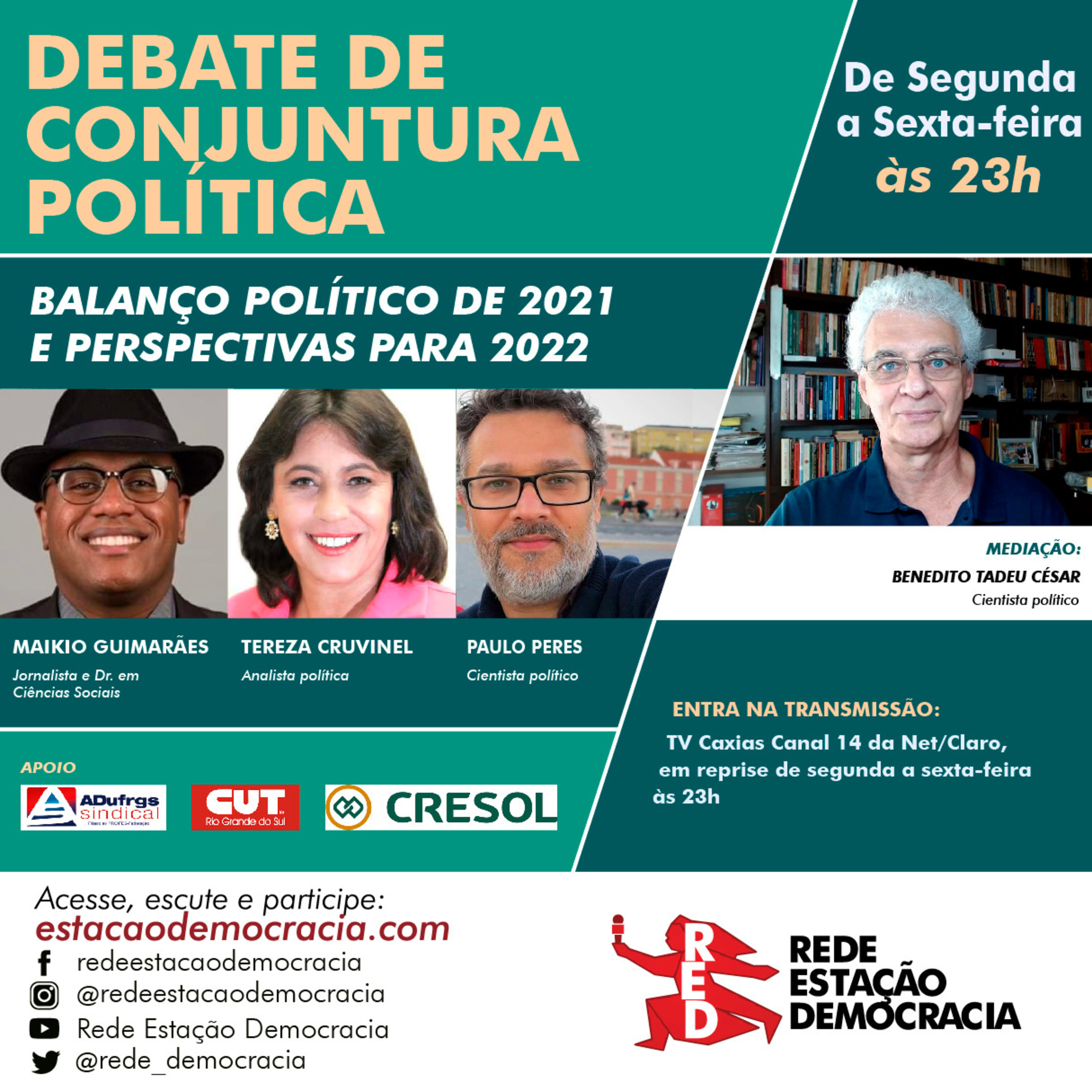 Debate de Conjuntura Política - 17/12/2021 episode artwork