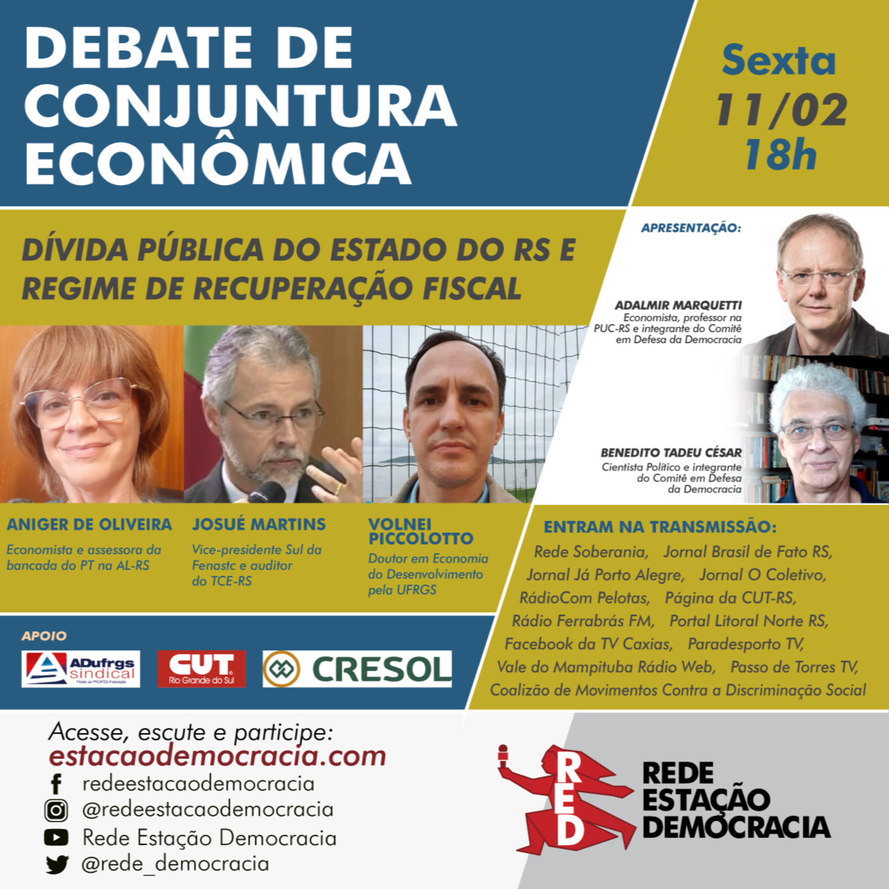  Debate de Conjuntura Econômica - 11/02/2022 episode artwork