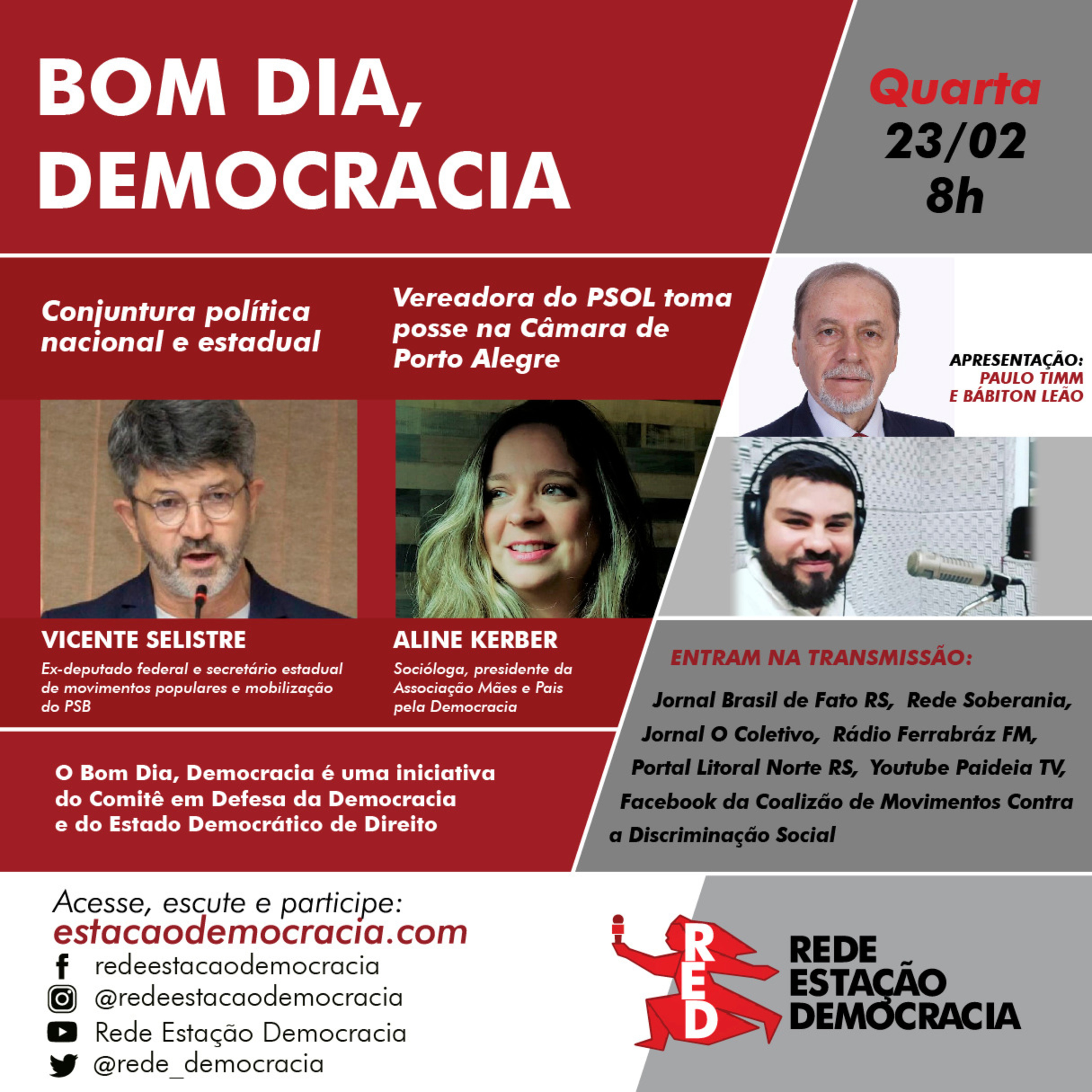 Bom dia Democracia -23-02-2022 episode artwork