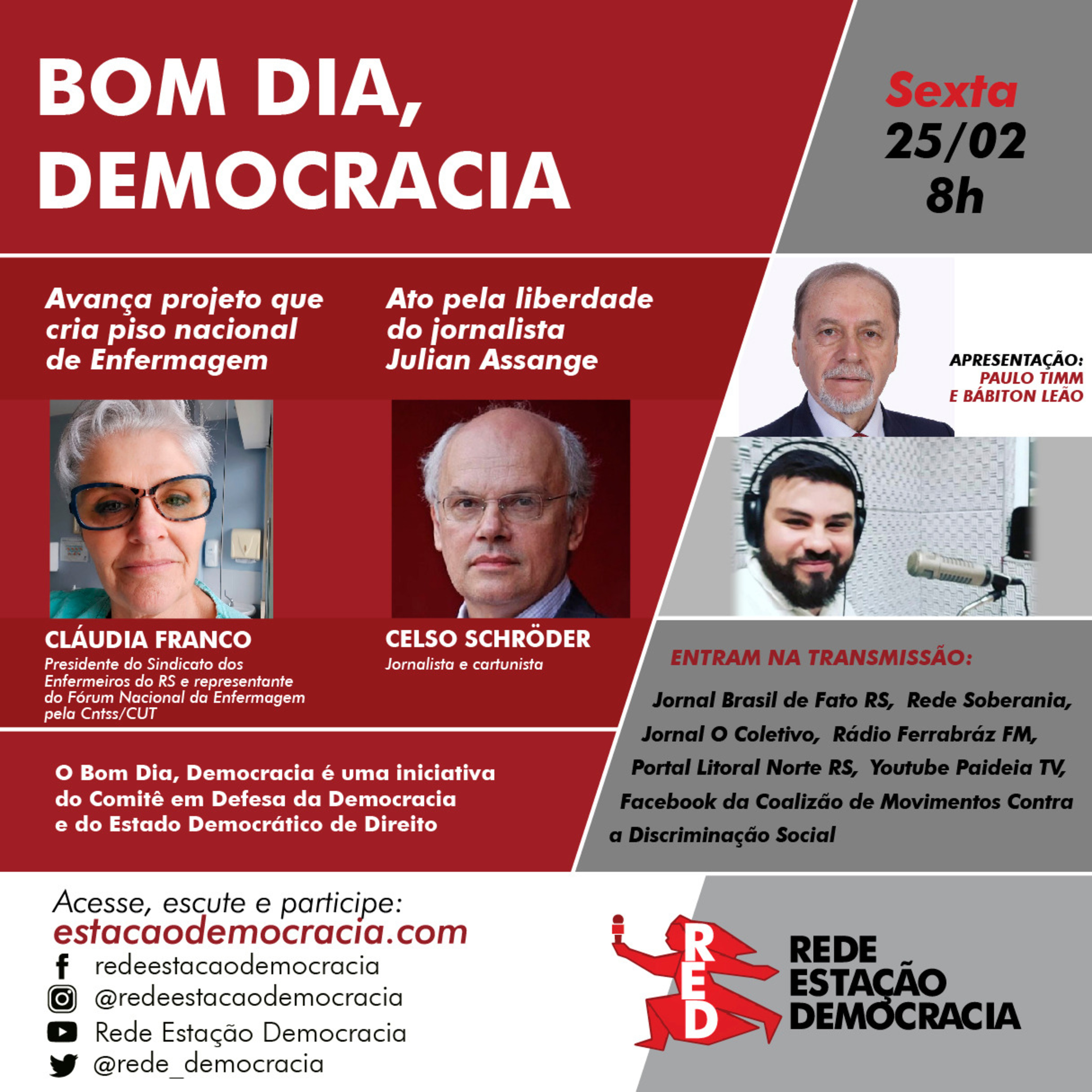Bom dia Democracia -25-02-2022 episode artwork