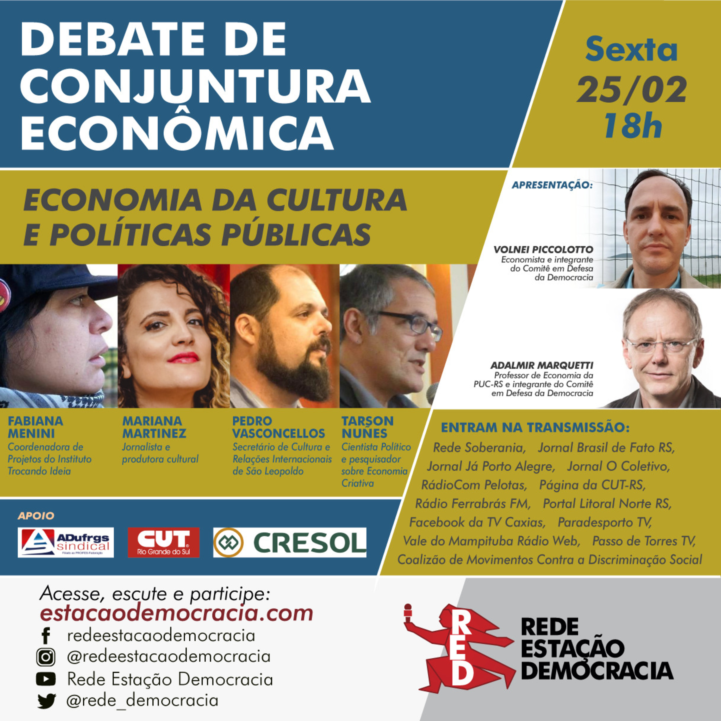 Debate de Conjuntura Econômica - 25/02/2022 episode artwork