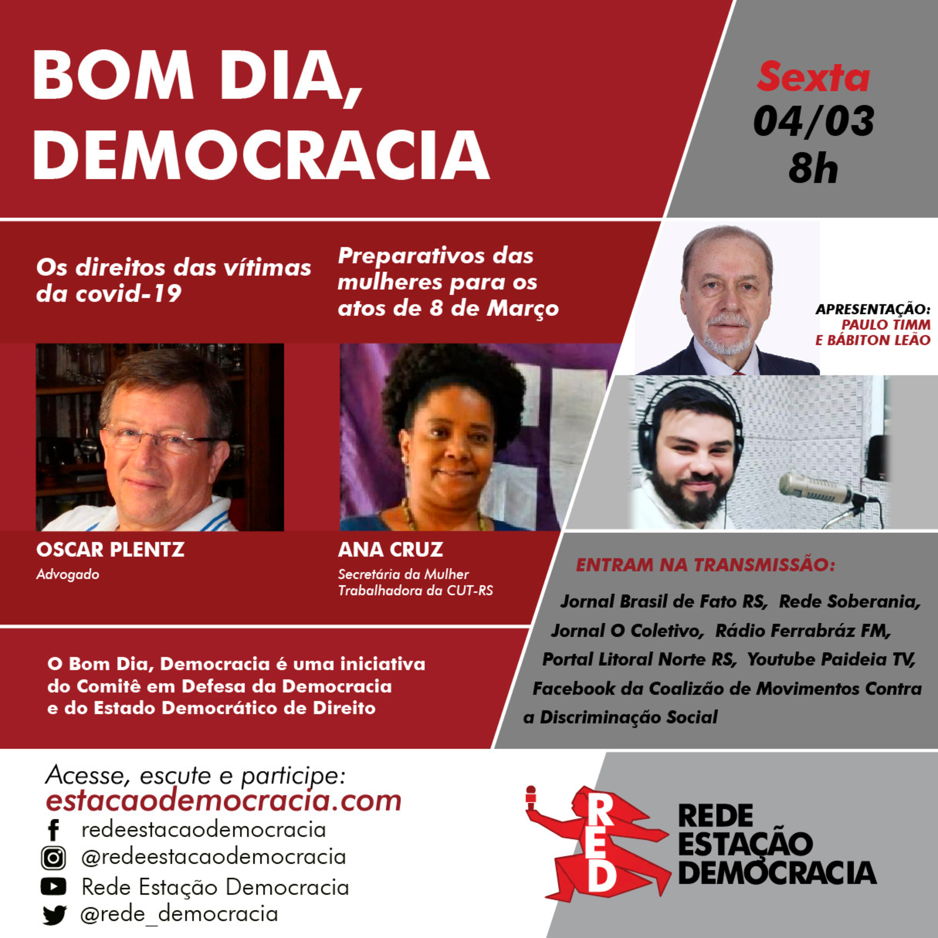 Bom dia Democracia -04-03-2022 episode artwork