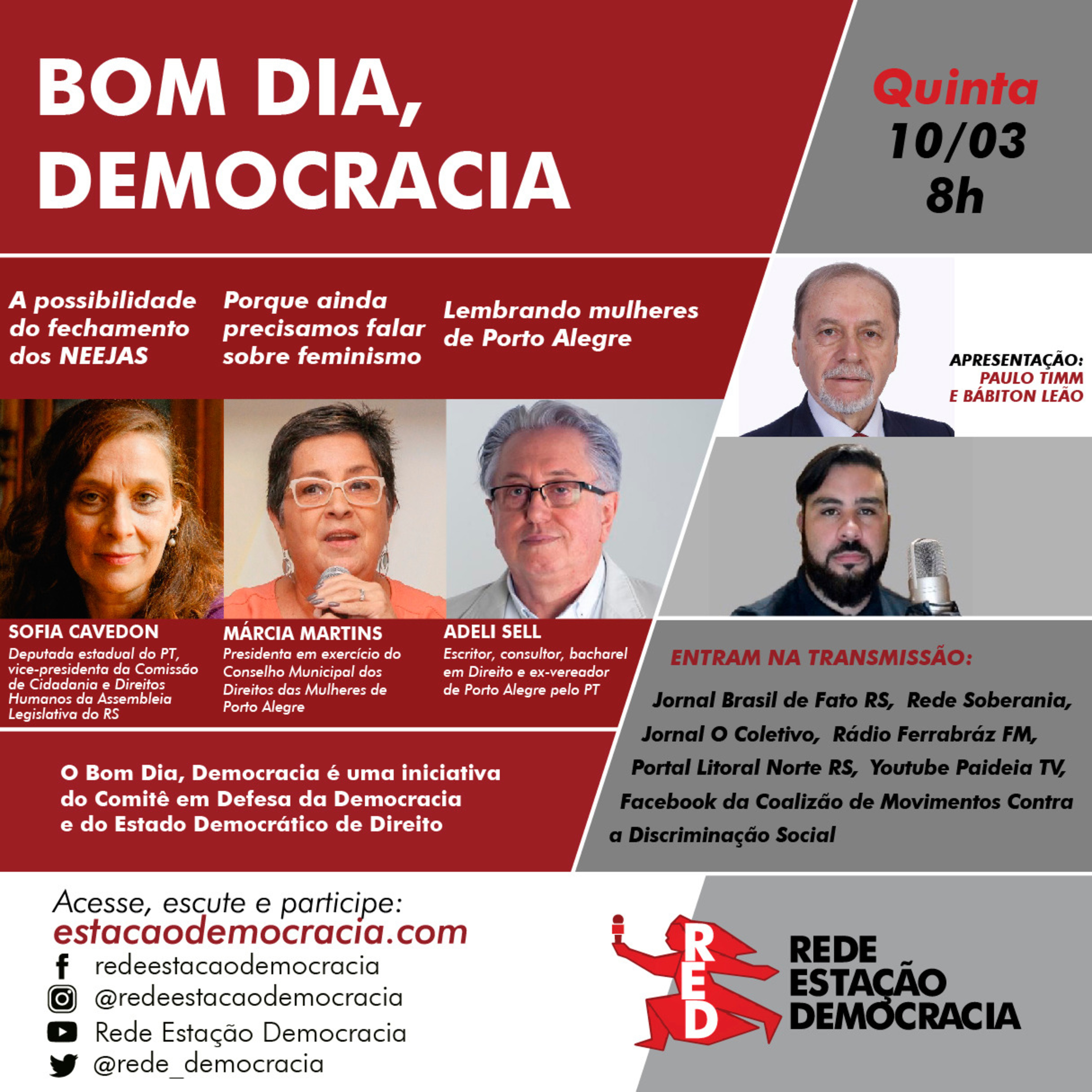 Bom dia Democracia -10-03-2022 episode artwork