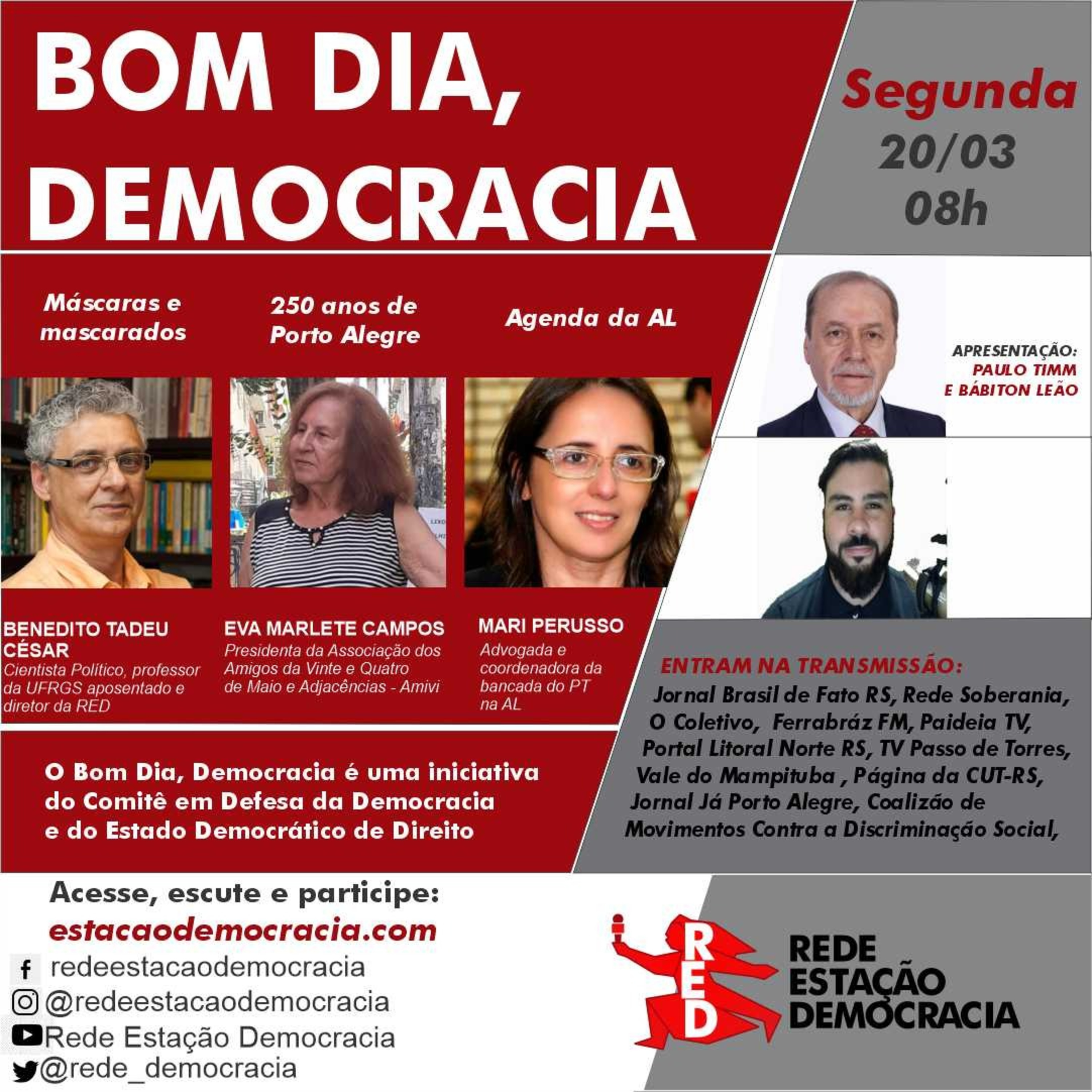 Bom dia Democracia 21-03-2022 episode artwork