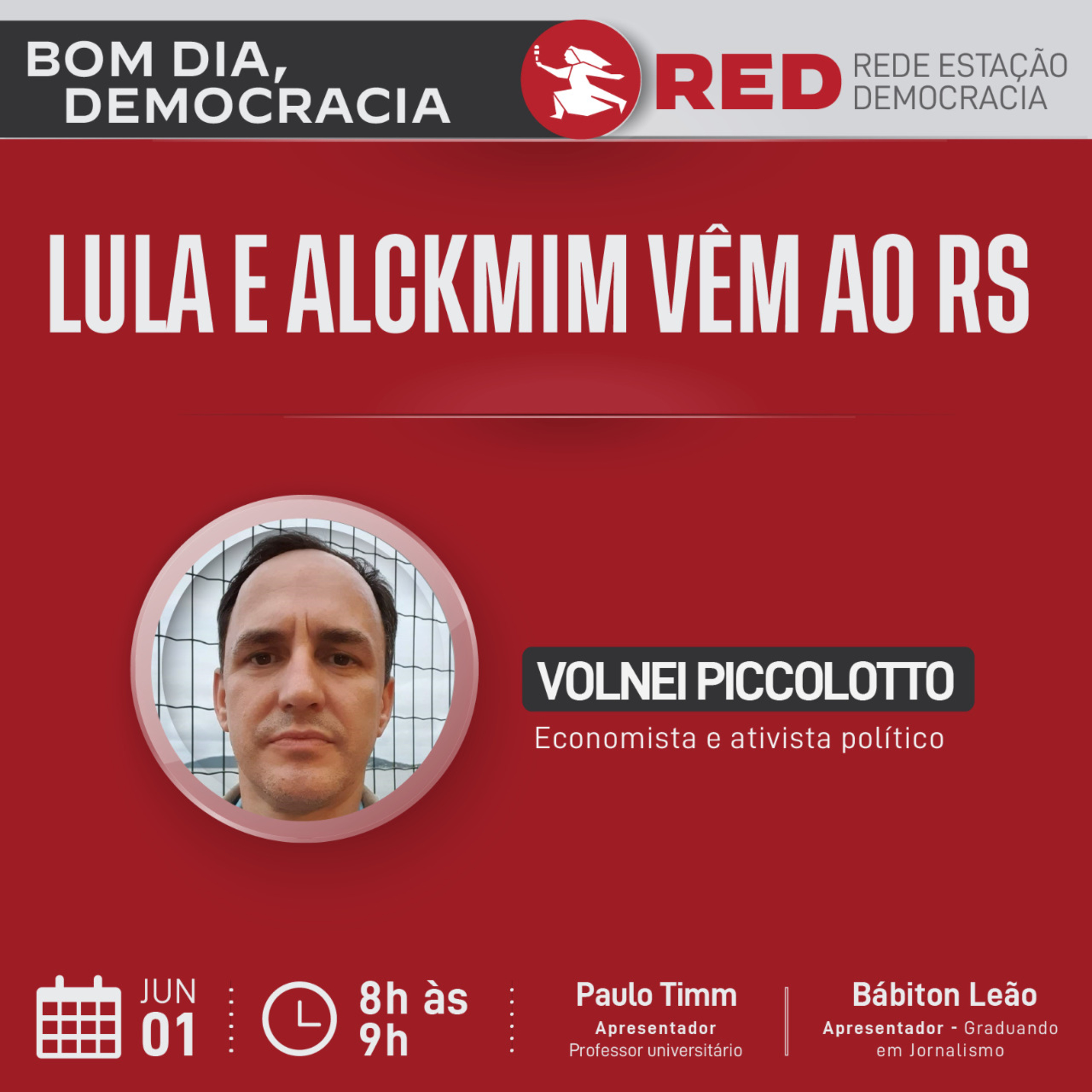 Bom dia, Democracia - Quarta-feira 01/06/2022 episode artwork