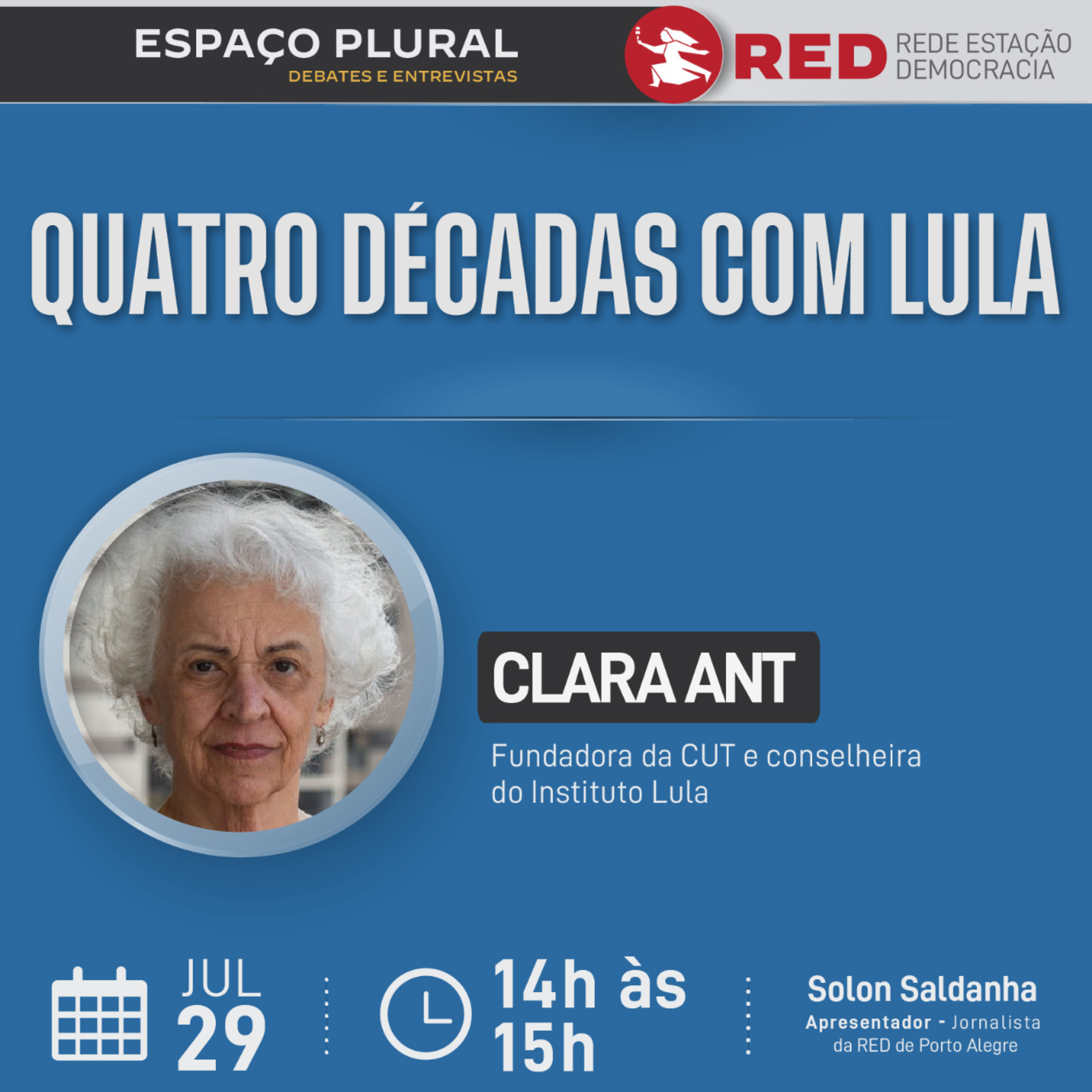 Espaço Plural, Debates e Entrevistas | Sexta-feira 29/07/2022 episode artwork
