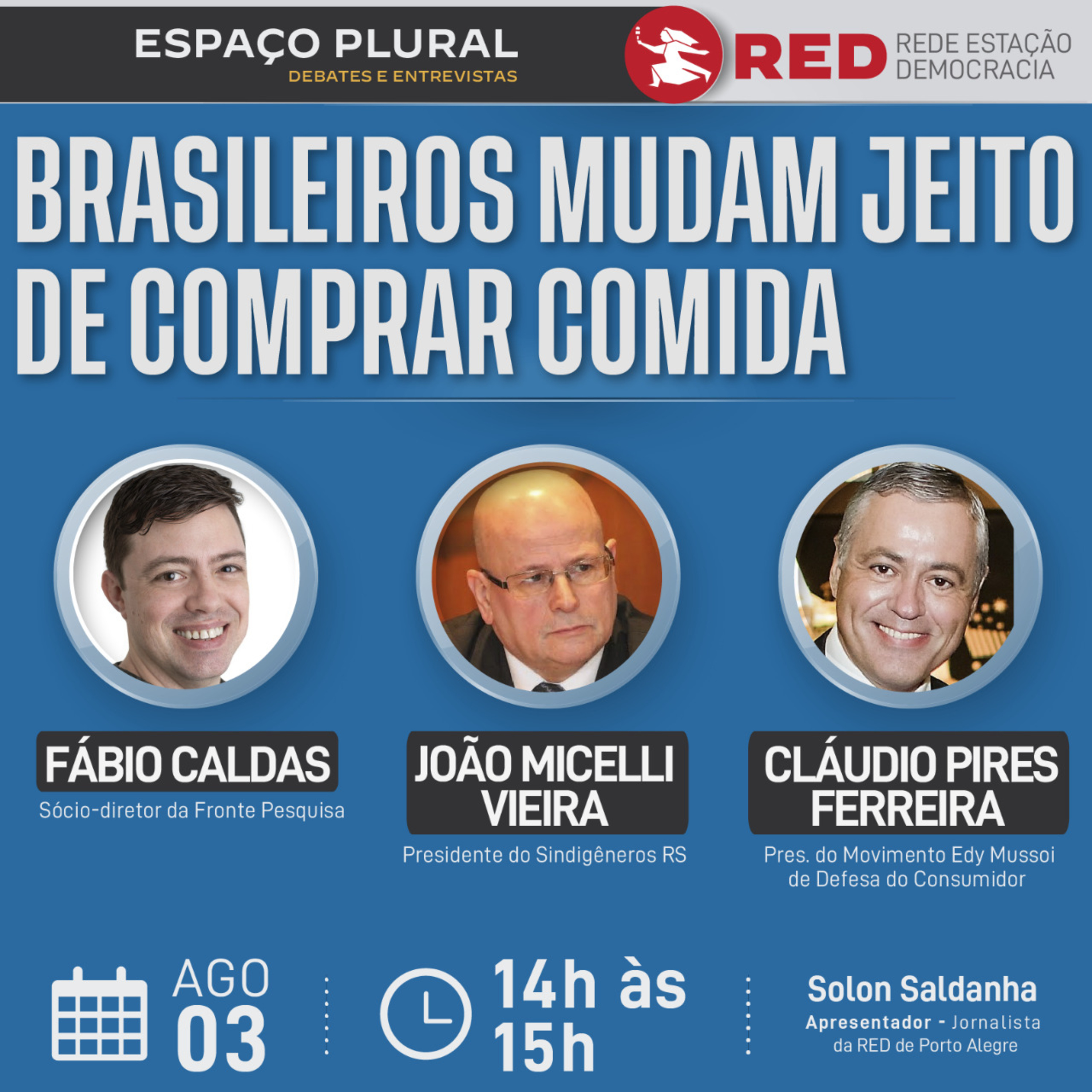 Espaço Plural, Debates e Entrevistas | Quarta-feira 03/08/2022 episode artwork