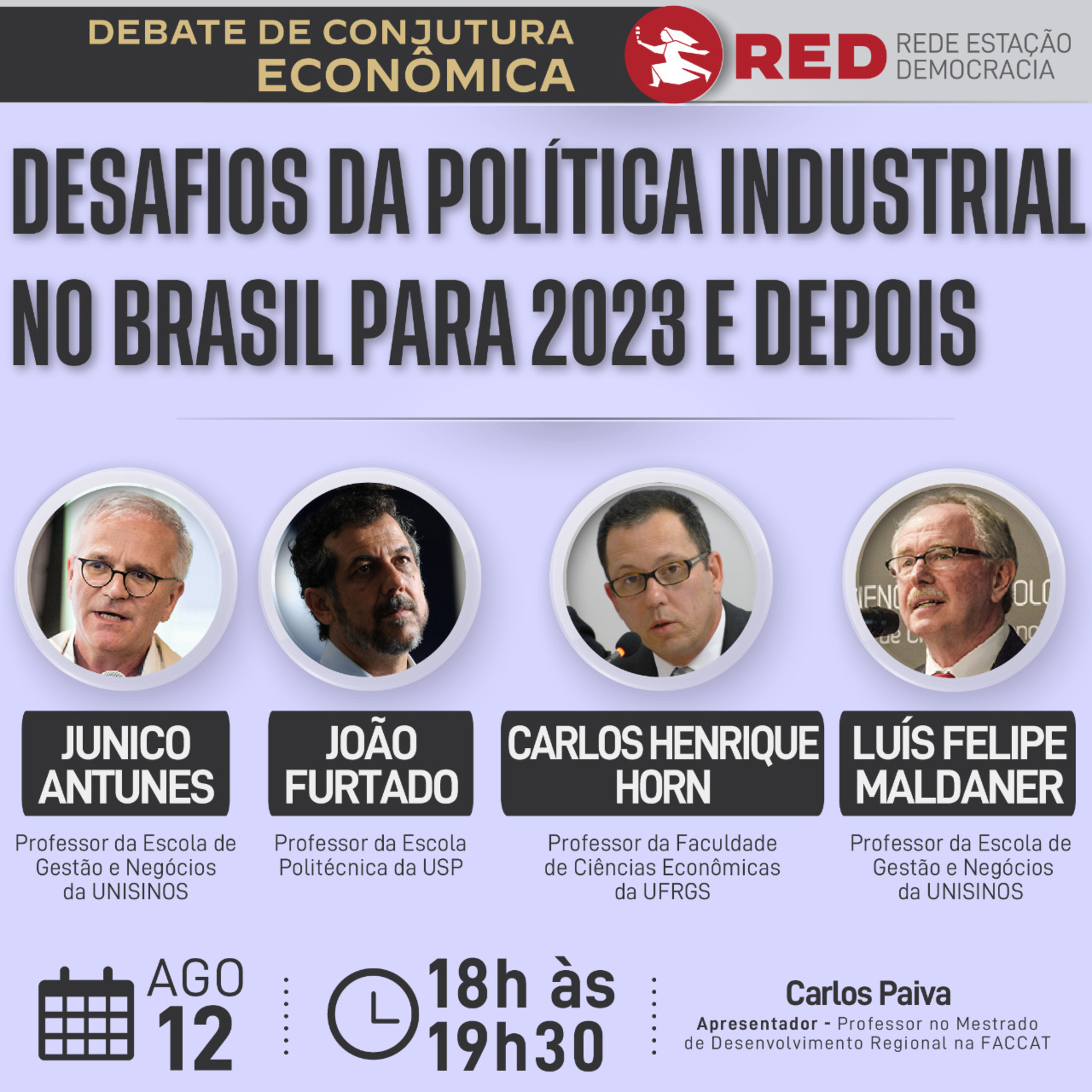 Debate de Conjuntura Econômica | 12/08/2022 episode artwork