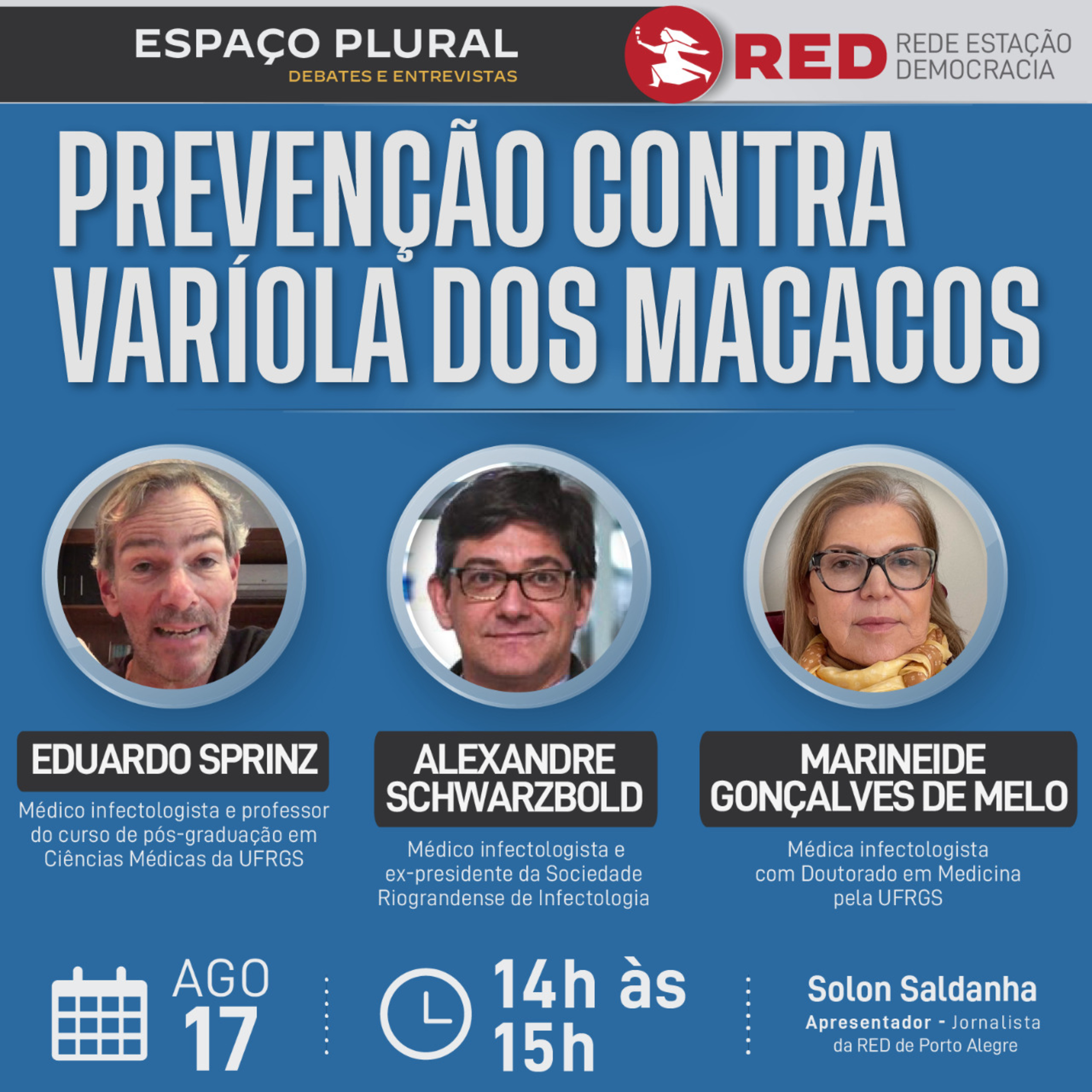 Espaço Plural, Debates e Entrevistas | Quarta-feira 17/08/2022 episode artwork