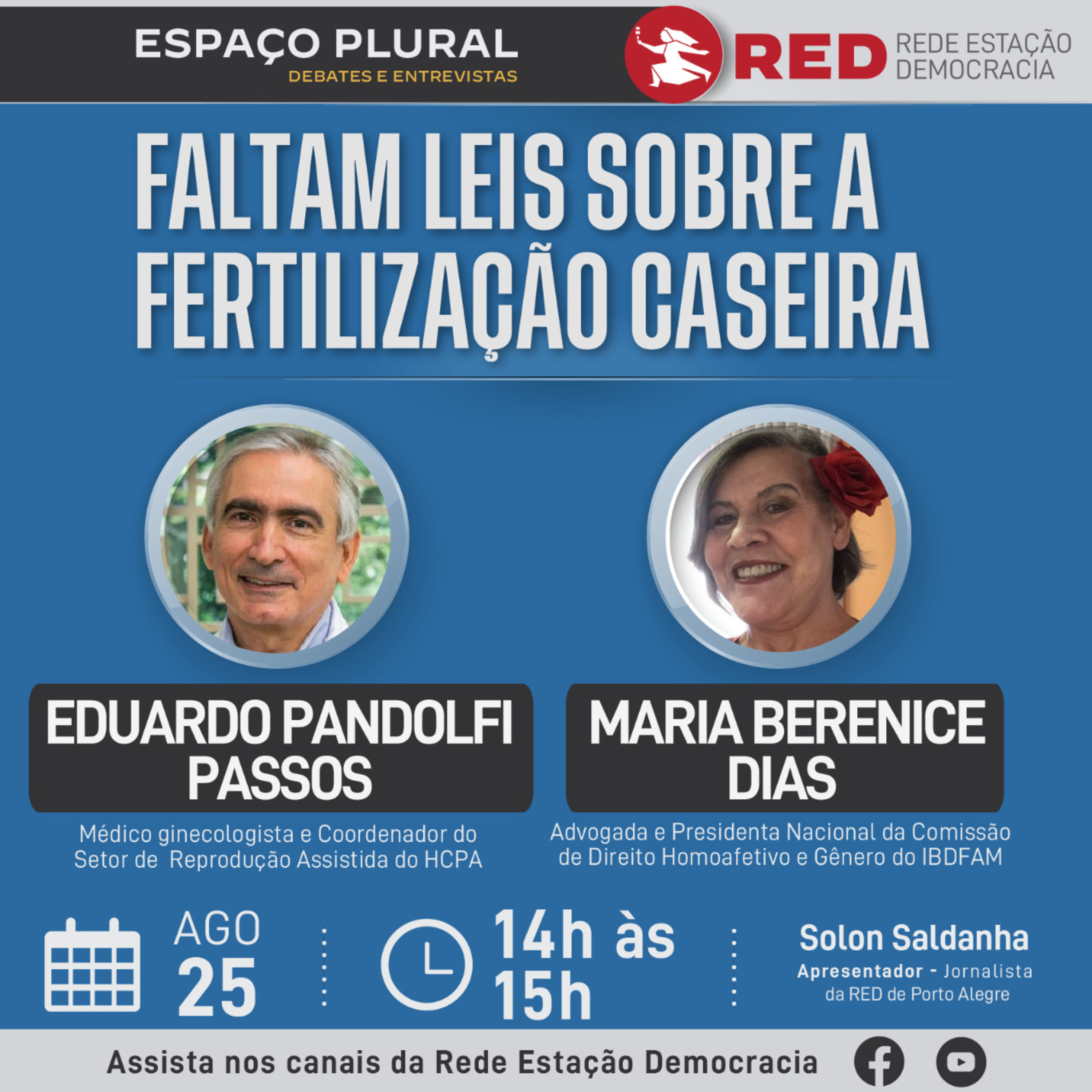 Espaço Plural, Debates e Entrevistada | Quinta-feira 25/08/2022 episode artwork