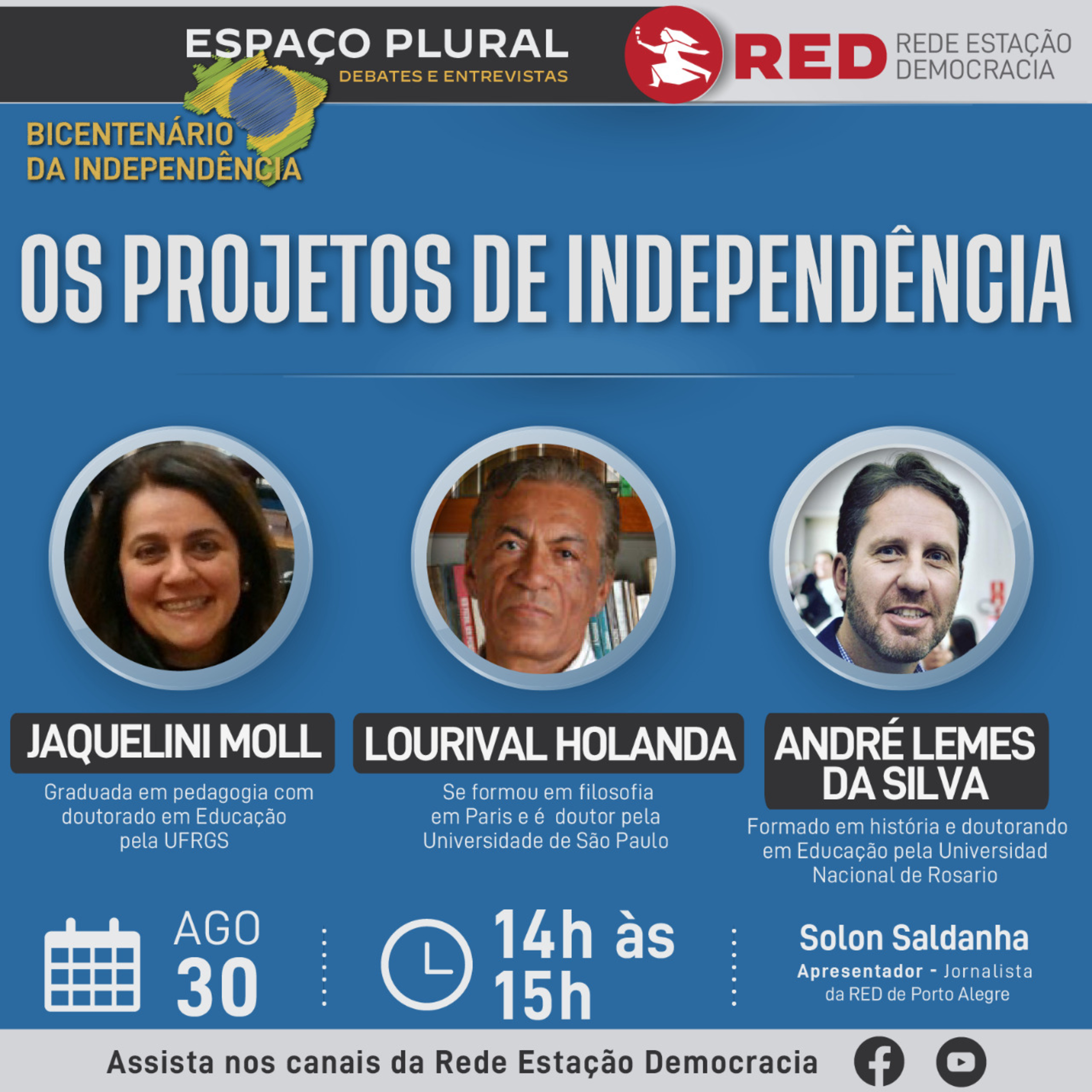 Espaço Plural, Debates e Entrevistas | Terça-feira 30/08/2022 episode artwork