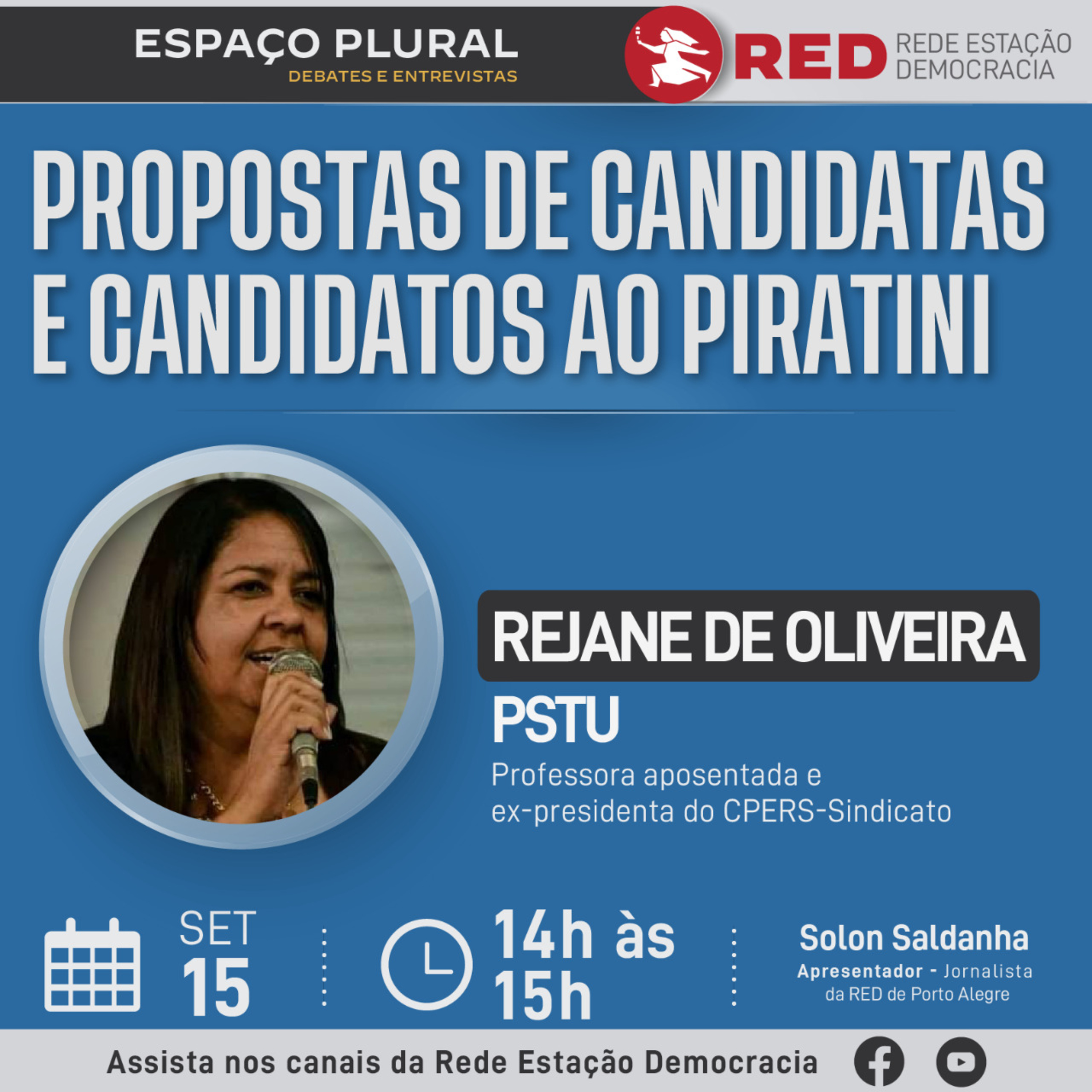 Espaço Plural, Debates e Entrevistas | Quinta-feira 15/09/2022 episode artwork