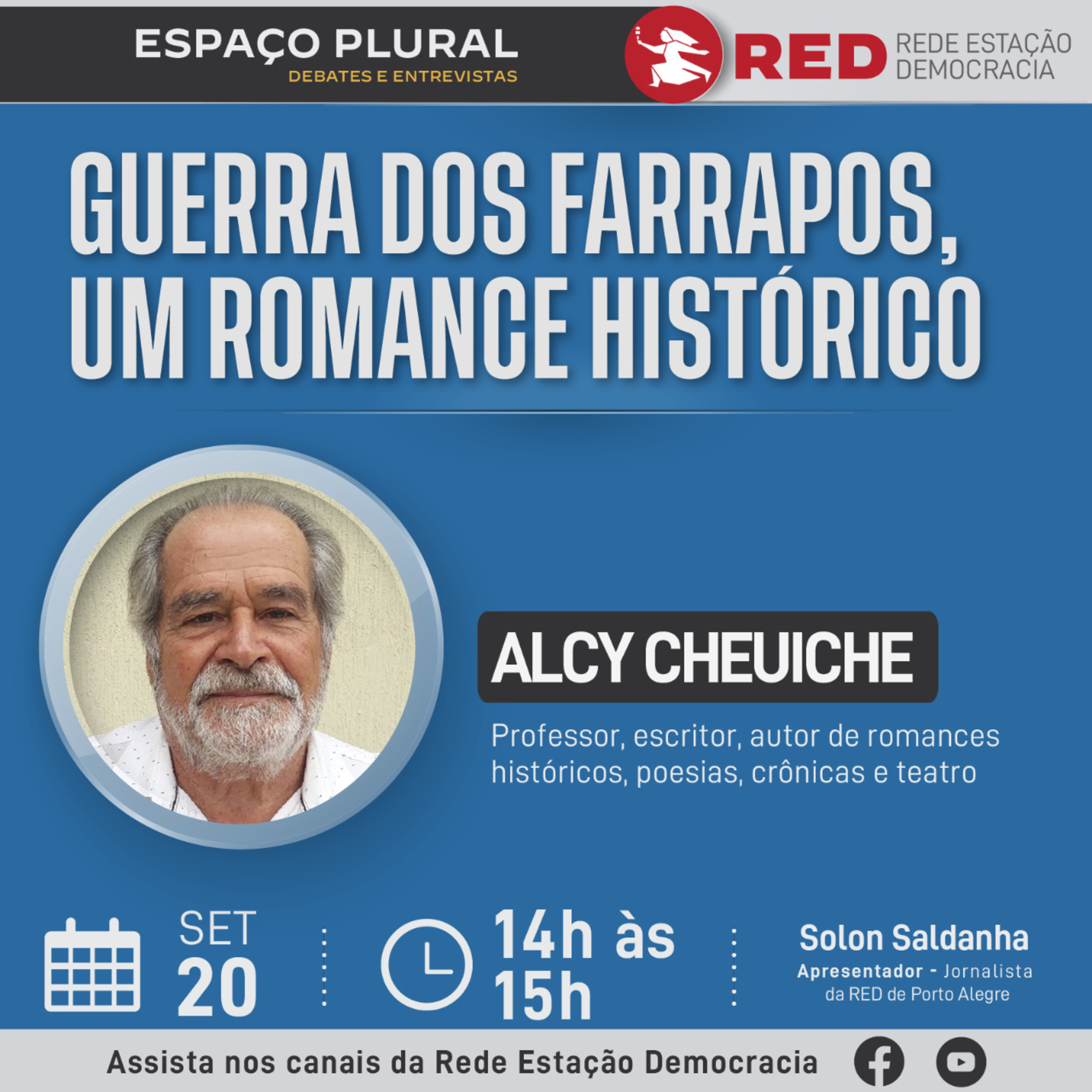 Espaço Plural, Debates e Entrevistas | Terça-feira 20/09/2022 episode artwork