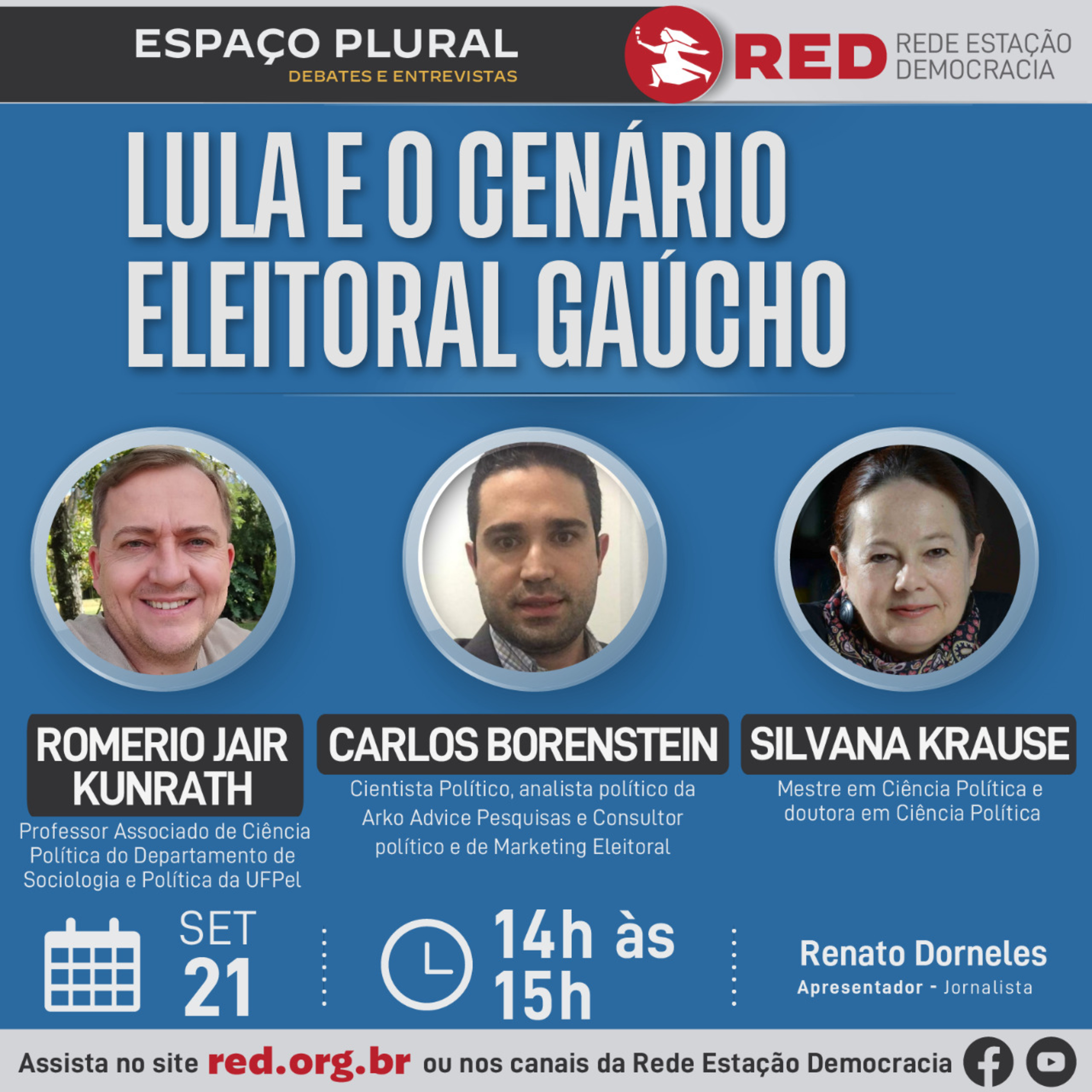 Espaço Plural, Debates e Entrevistas | Quarta-feira 21/09/2022 episode artwork