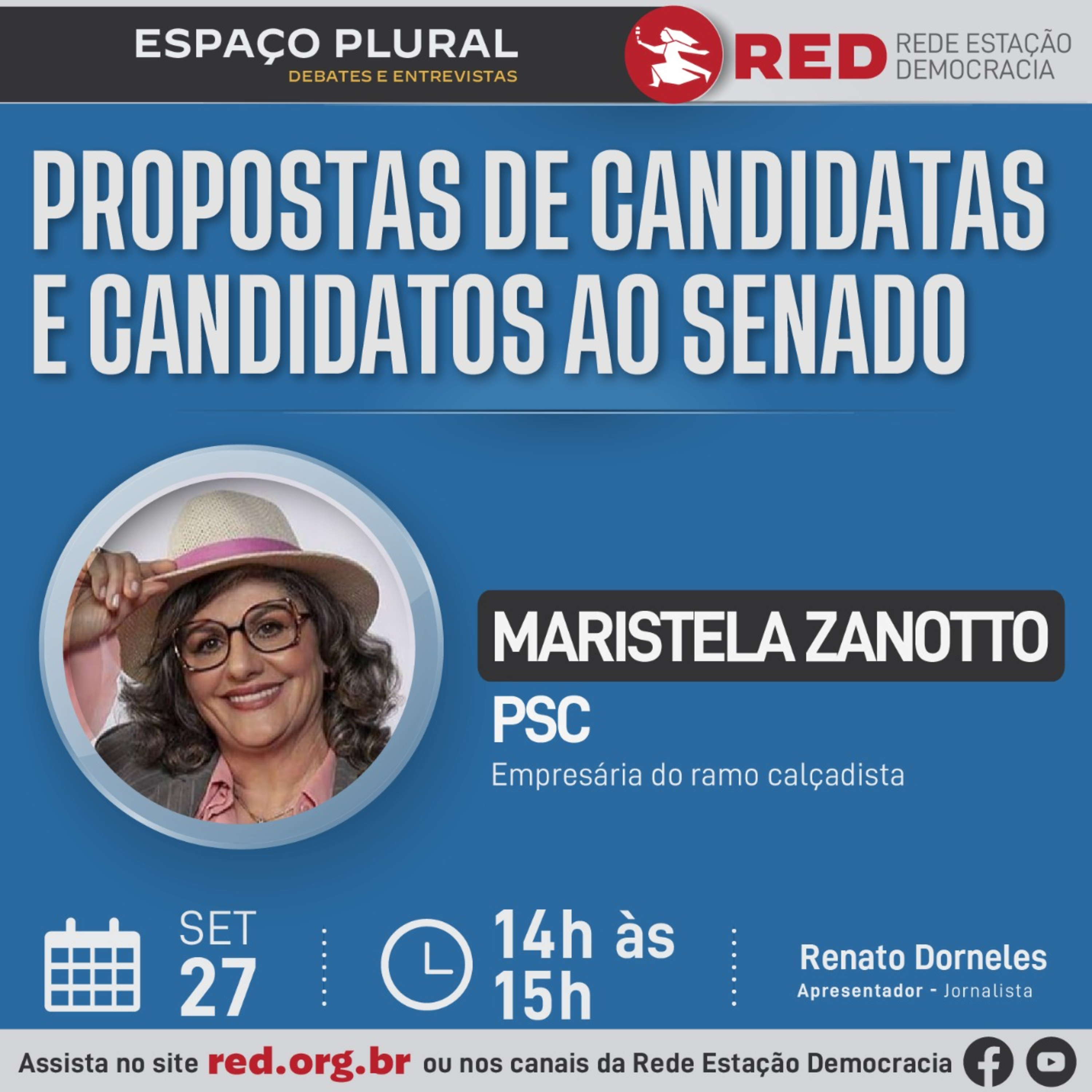 Espaço Plural, Debates e Entrevistas | Terça-feira 27/09/2022 episode artwork