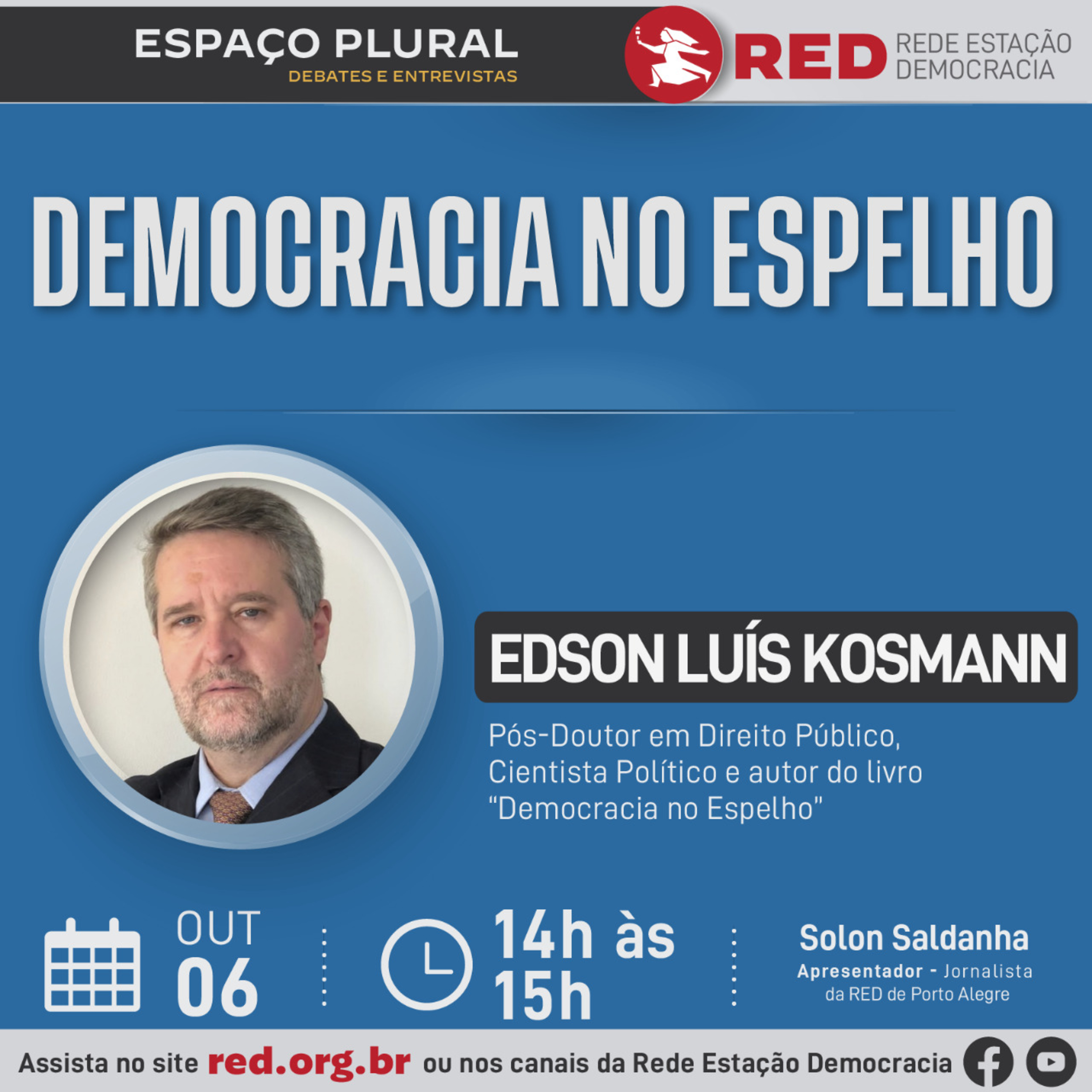 Espaço Plural, Debates e Entrevistas | Quinta-feira 06/10/2022 episode artwork