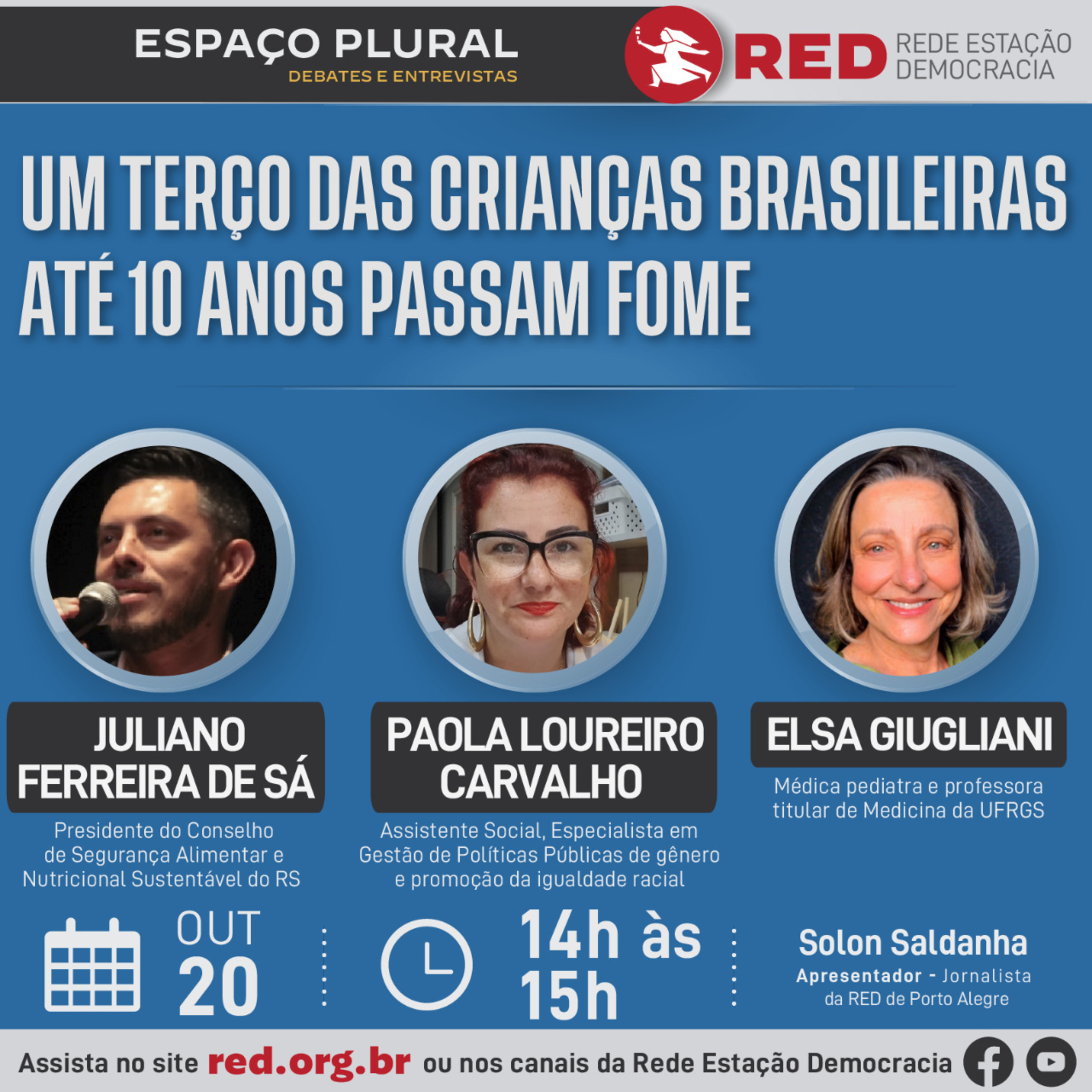Espaço Plural, Debates e Entrevistas | Quinta-feira 20/10/2022 episode artwork