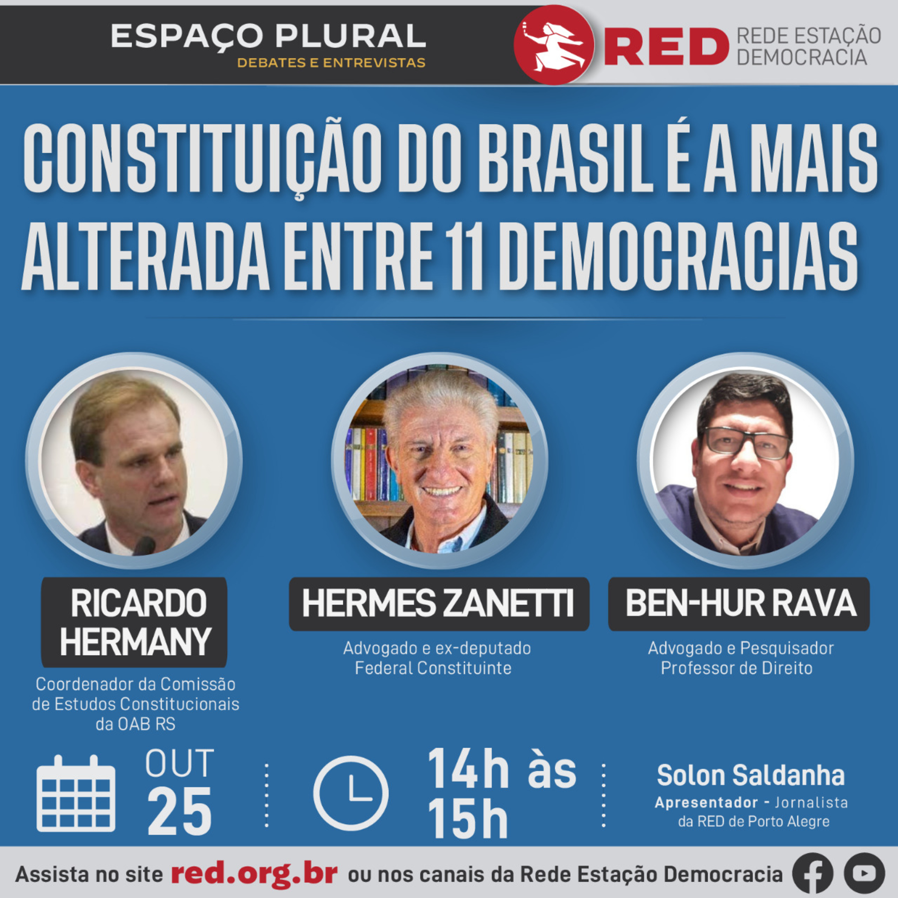 Espaço Plural, Debates e entrevistas | Terça-feira 25/10/2022 episode artwork
