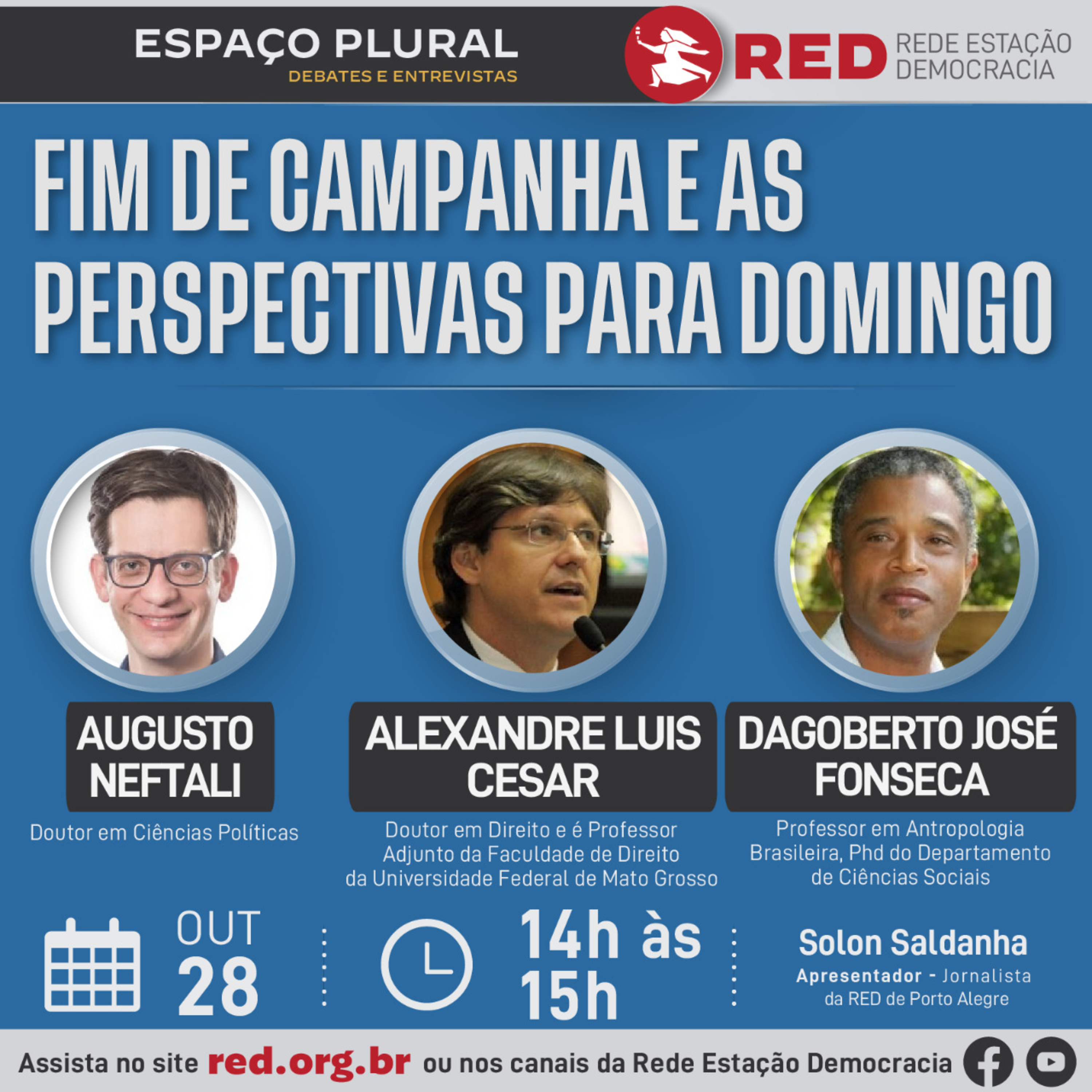 /Espaço Plural, Debates e Entrevistas | Sexta-feira 28/10/2022 episode artwork
