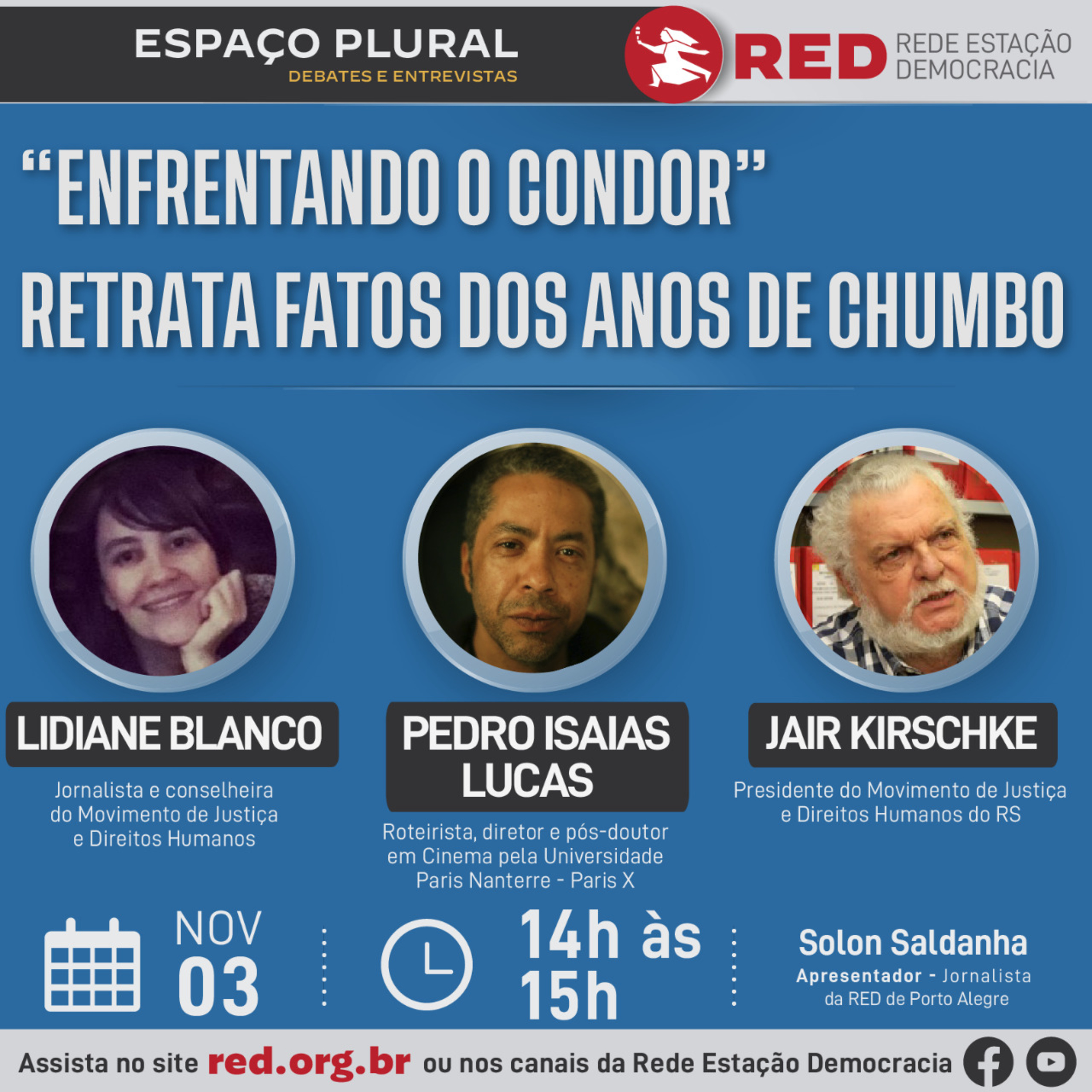 Espaço Plural, Debates e Entrevistas | Quinta-feira 03/11/2022 episode artwork
