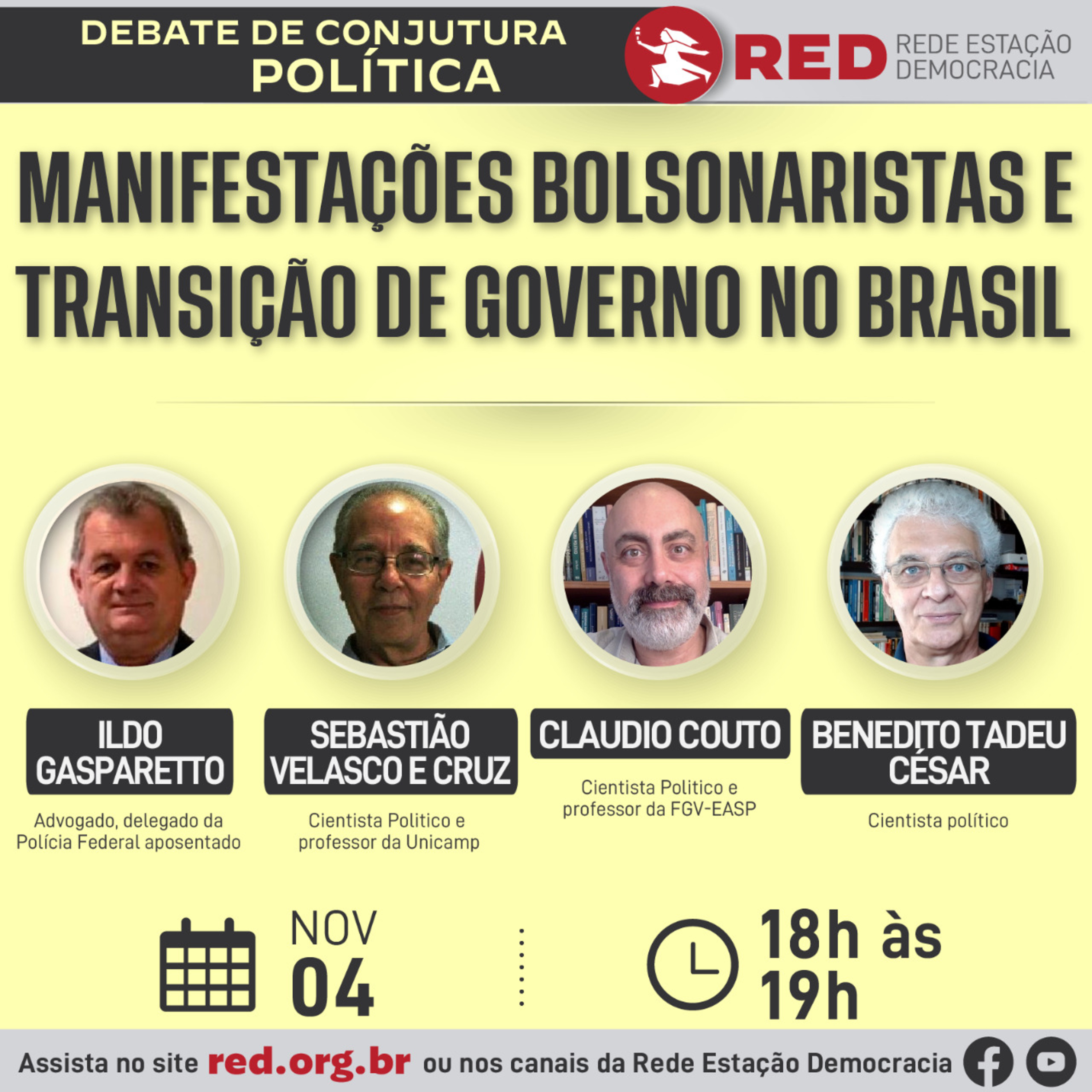 Debates de Conjuntura Política | 04/11/2022 episode artwork