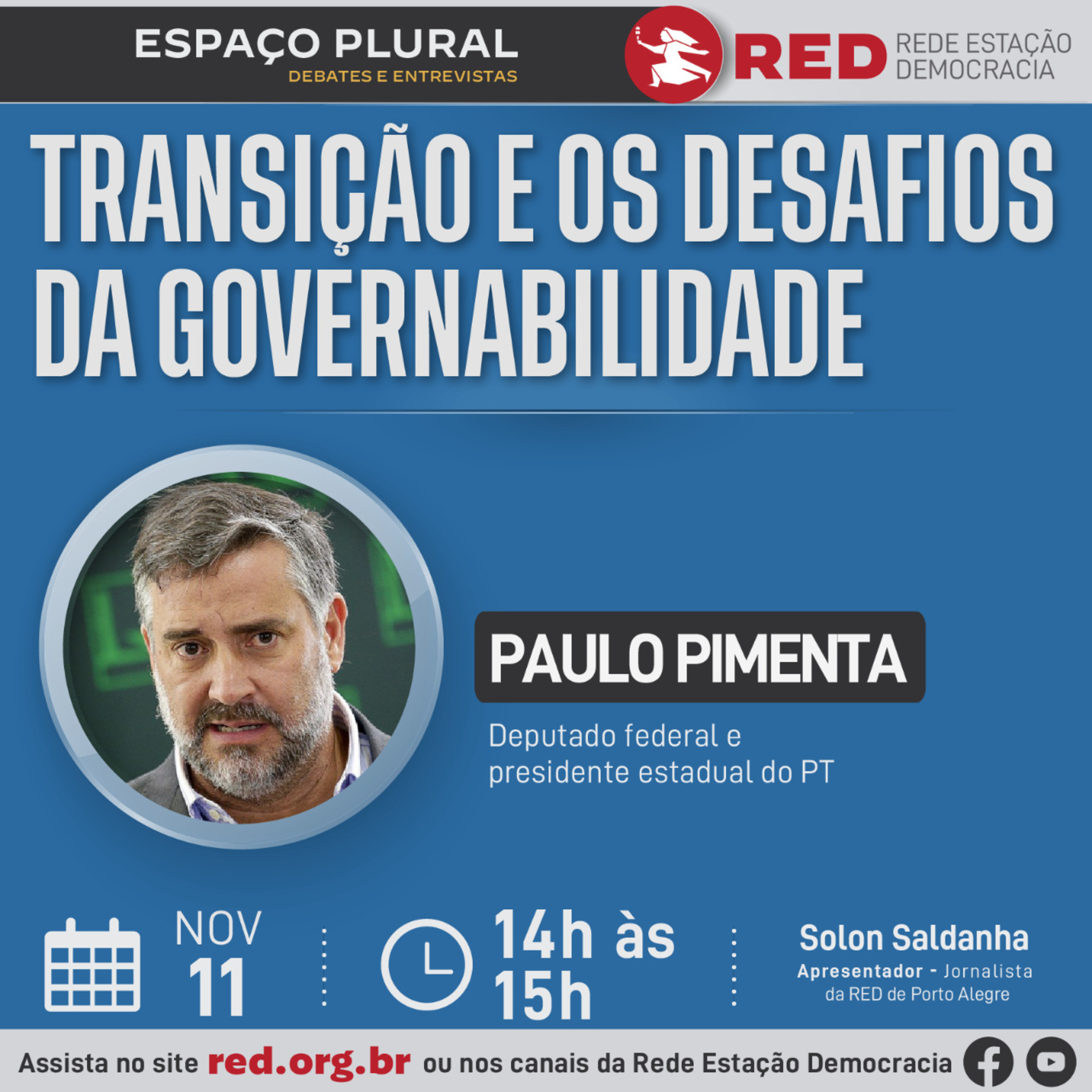Espaço Plural, Debates e Entrevistas | Sexta-feira 11/11/2022 episode artwork