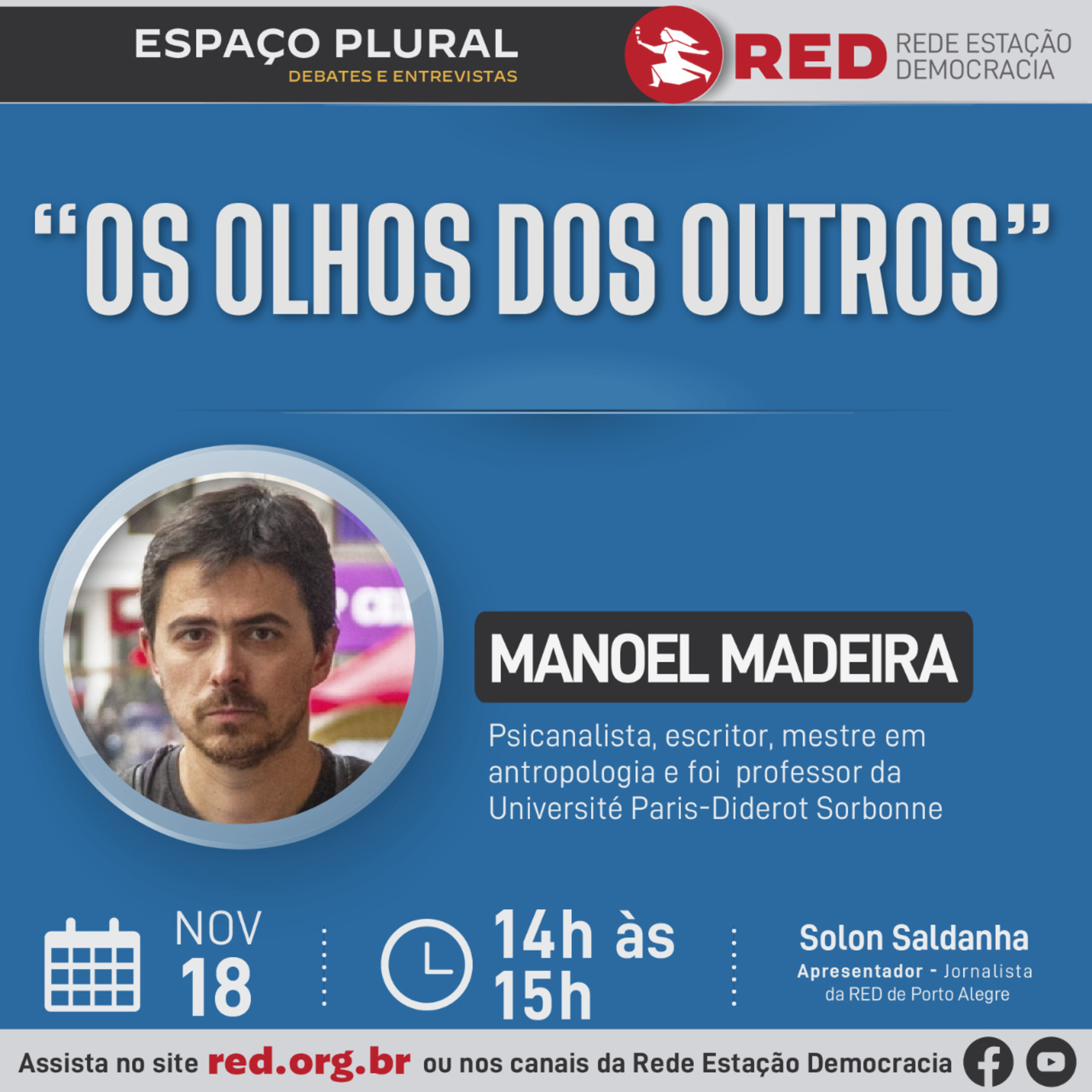 Espaço Plural, Debates e Entrevistas | Sexta-feira 18/11/2022 episode artwork