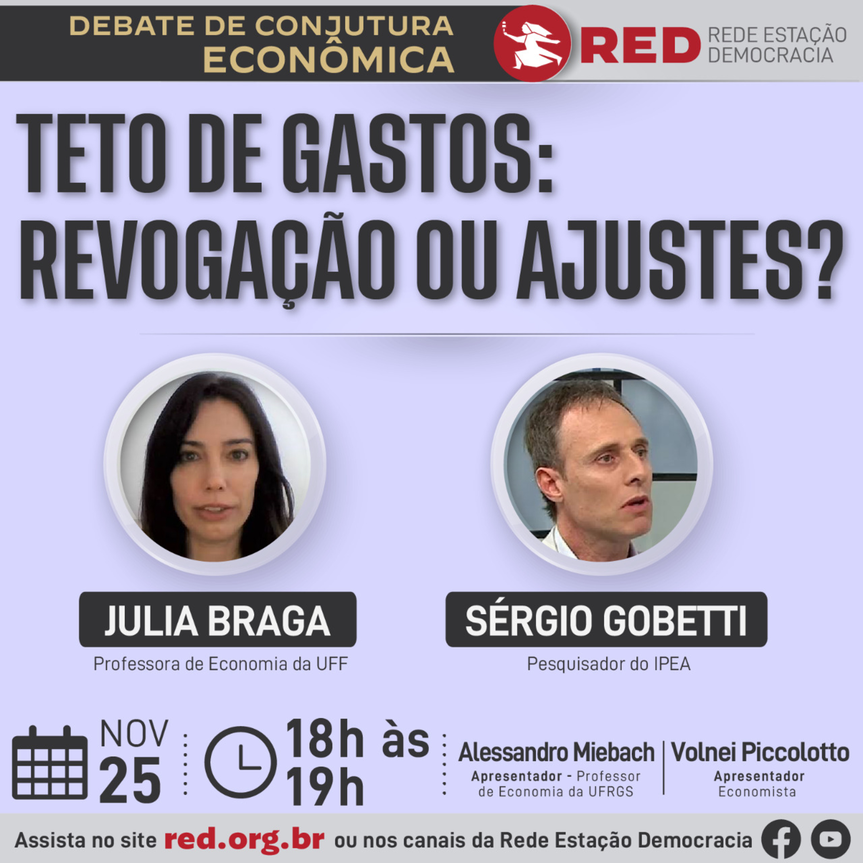 Debate de Conjuntura Econômica | 25/11/2022 episode artwork