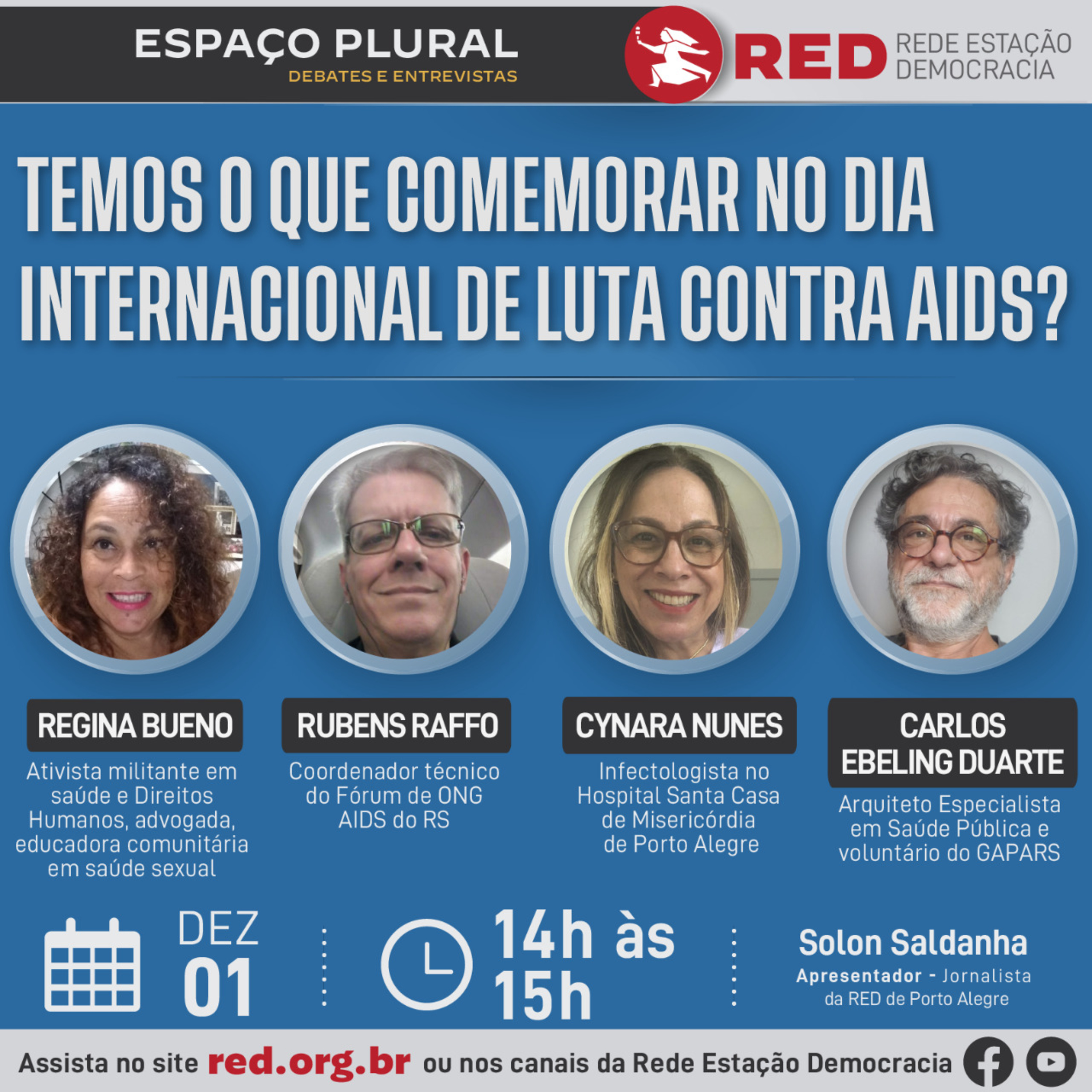 Espaço Plural, Debates e Entrevistas | Quinta-feira 01/12/2022 episode artwork