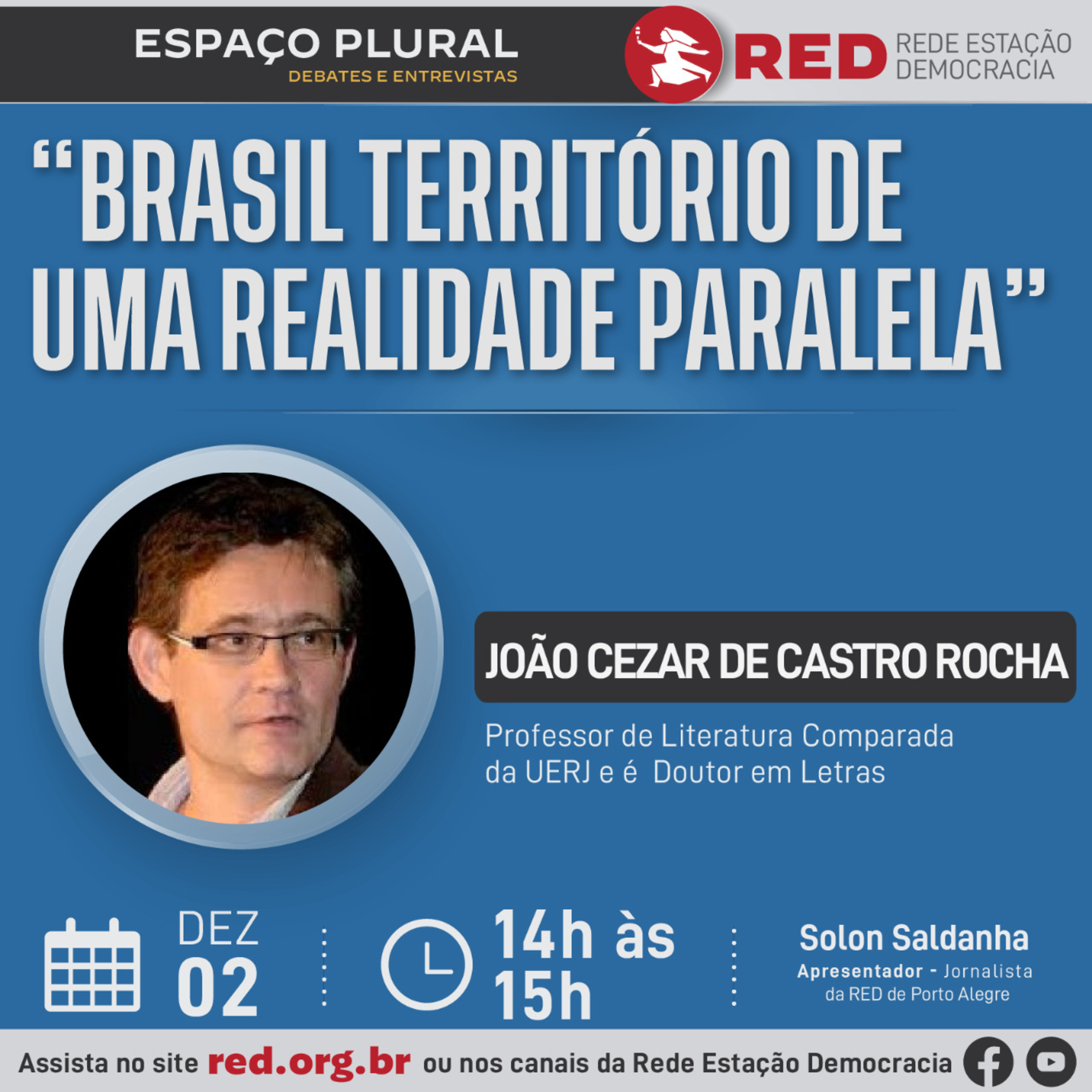 Espaço Plural, Debates e Entrevistas | Sexta-feira 02/12/2022 episode artwork