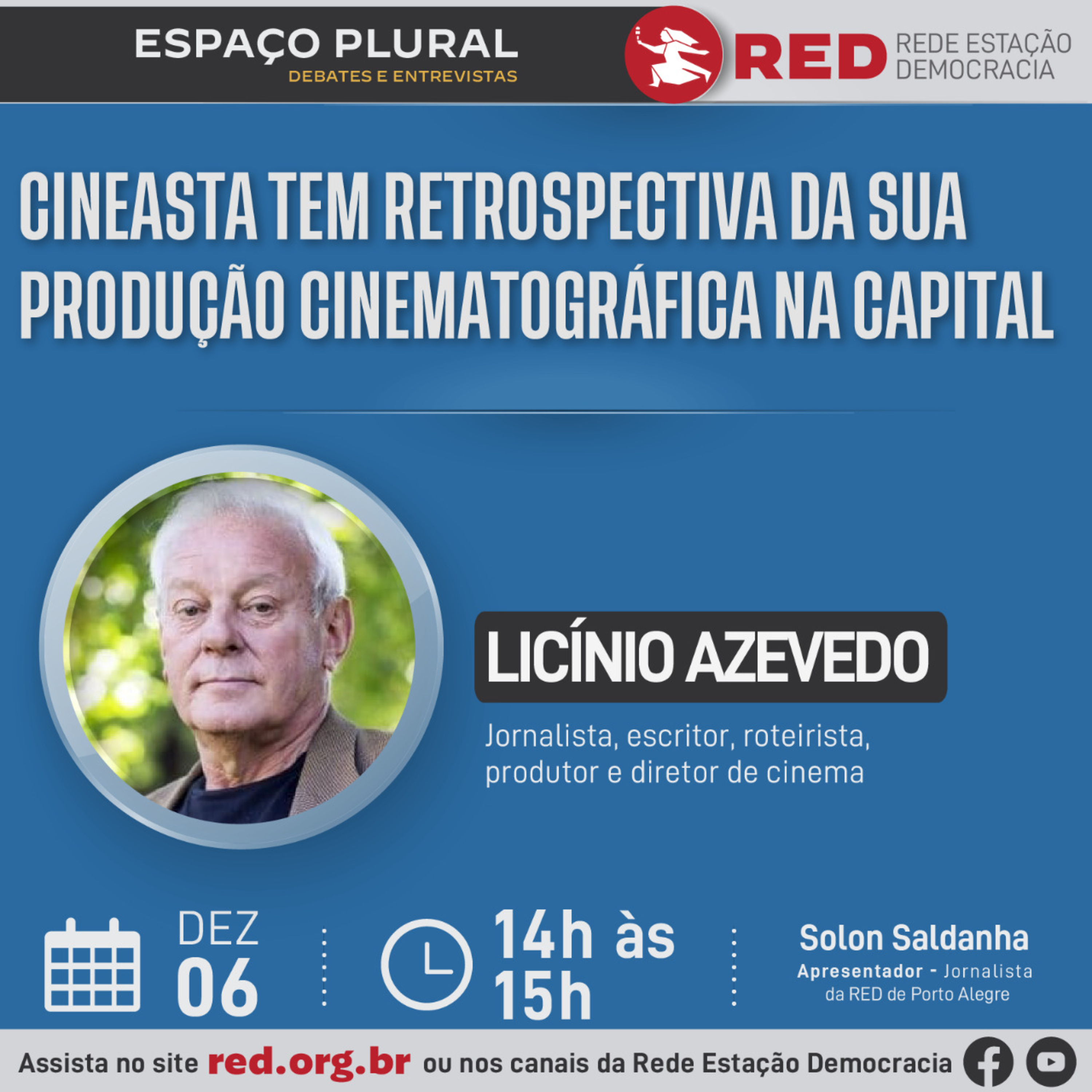 Espaço Plural, Debates e Entrevistas | Terça-feira 06/12/2022 episode artwork