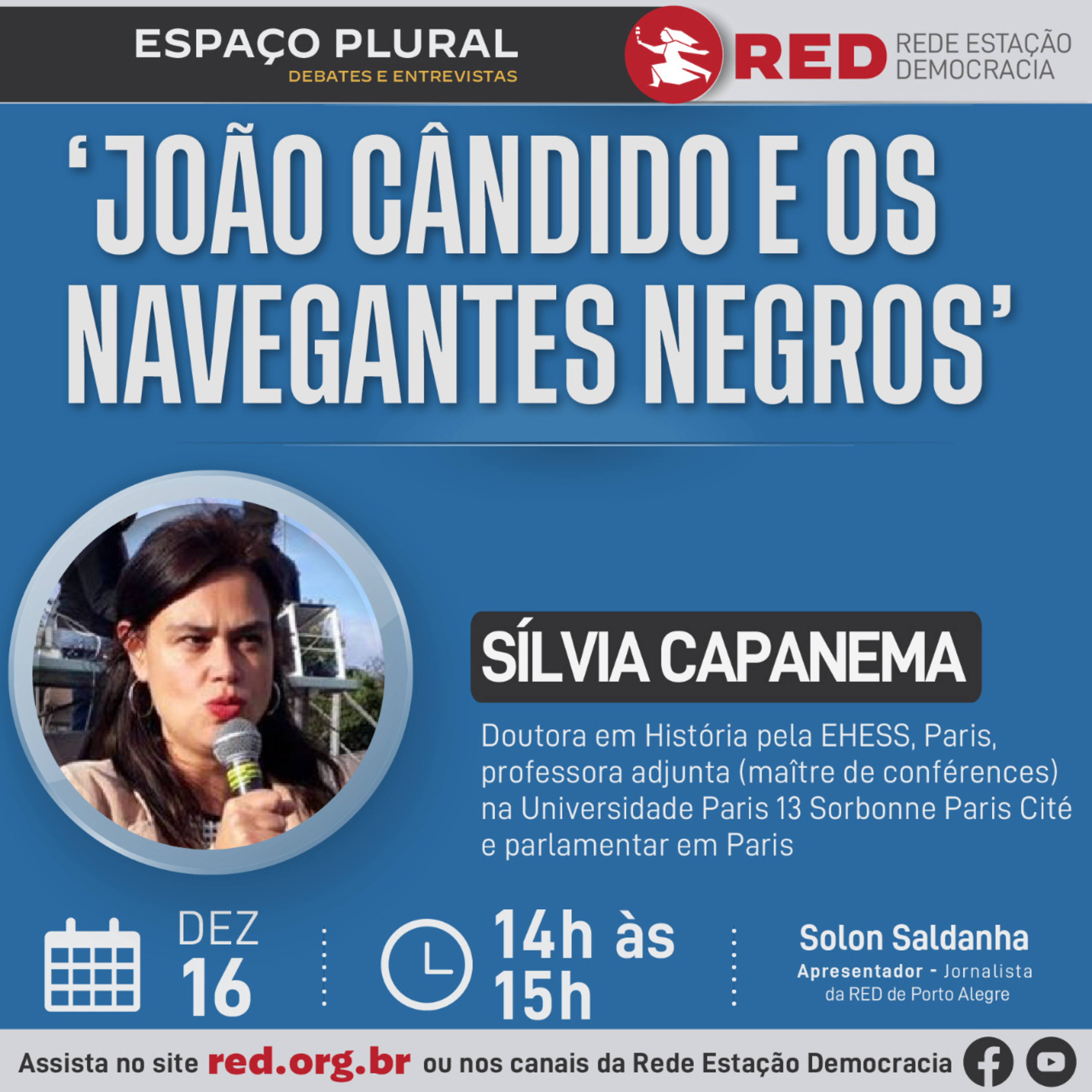 Espaço Plural, Debates e Entrevistas | Sexta-feira 16/12/2022 episode artwork