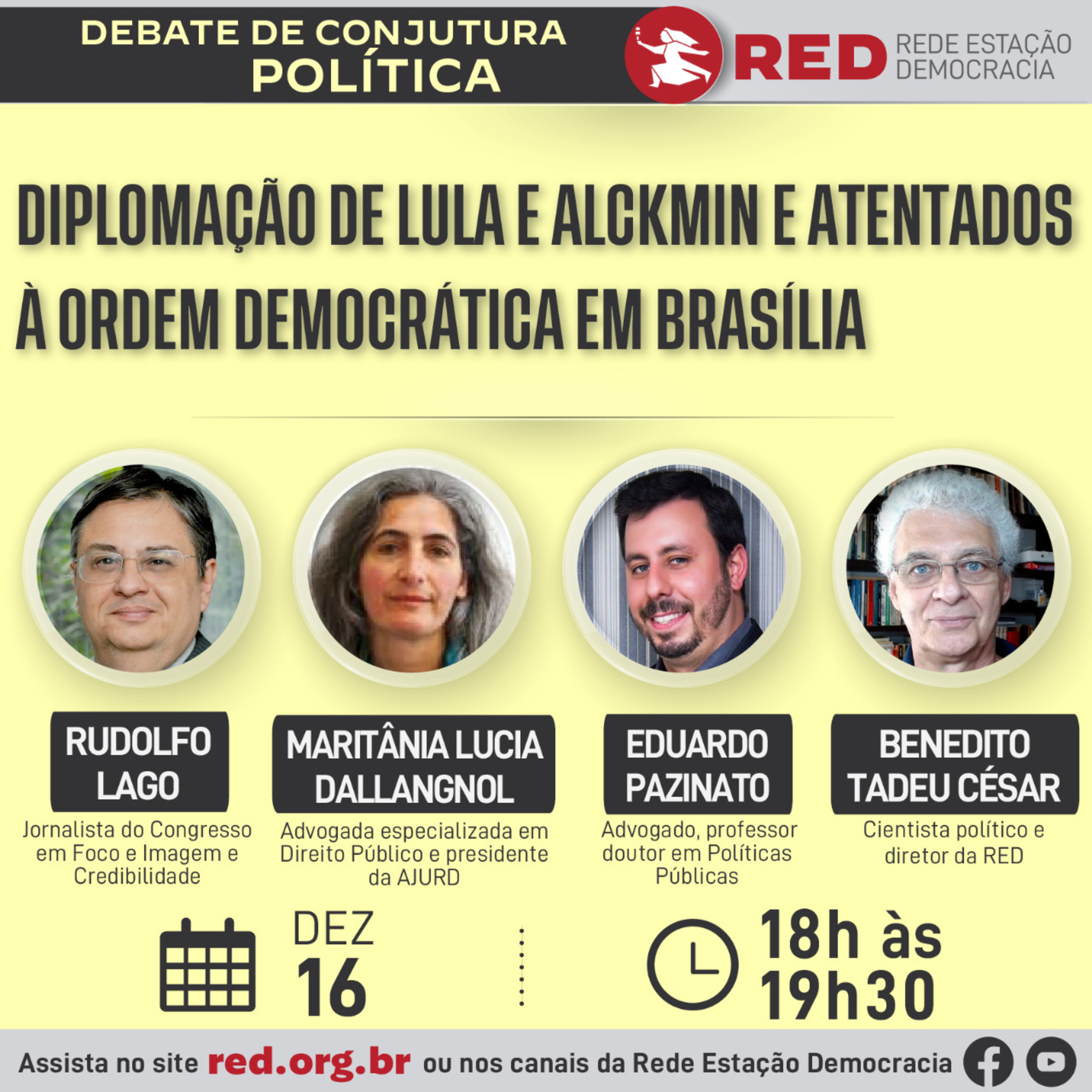 Debate de Conjuntura Política | 16/12/2022 episode artwork