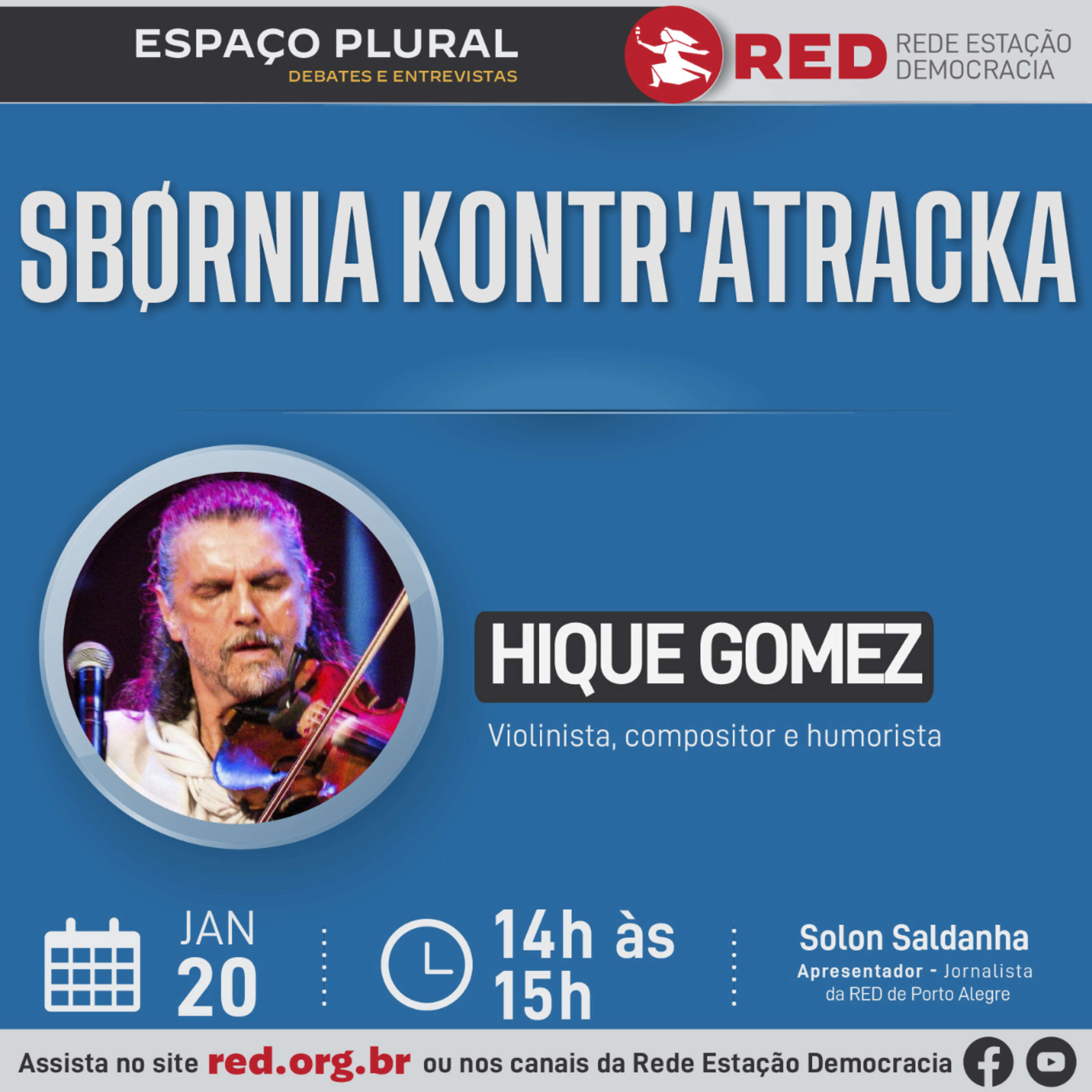 Espaço Plural, Debates e Entrevistas | Sexta-feira 20/01/2023 episode artwork